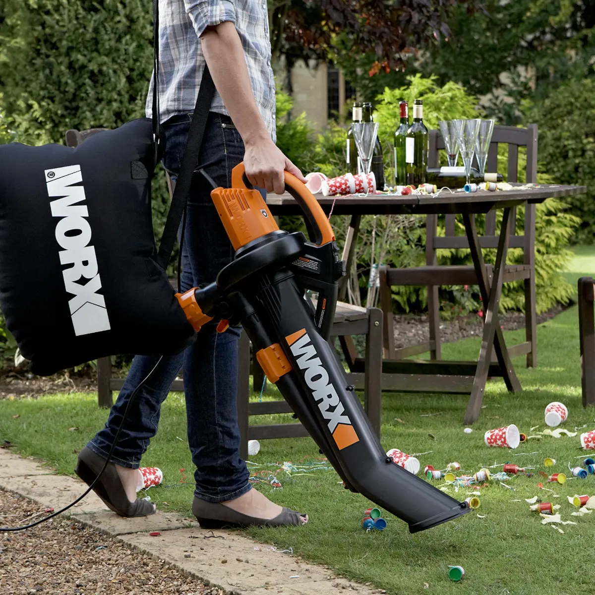 Leaf Collection Bag | TRIVAC Blower Replacement Bag | WORX
