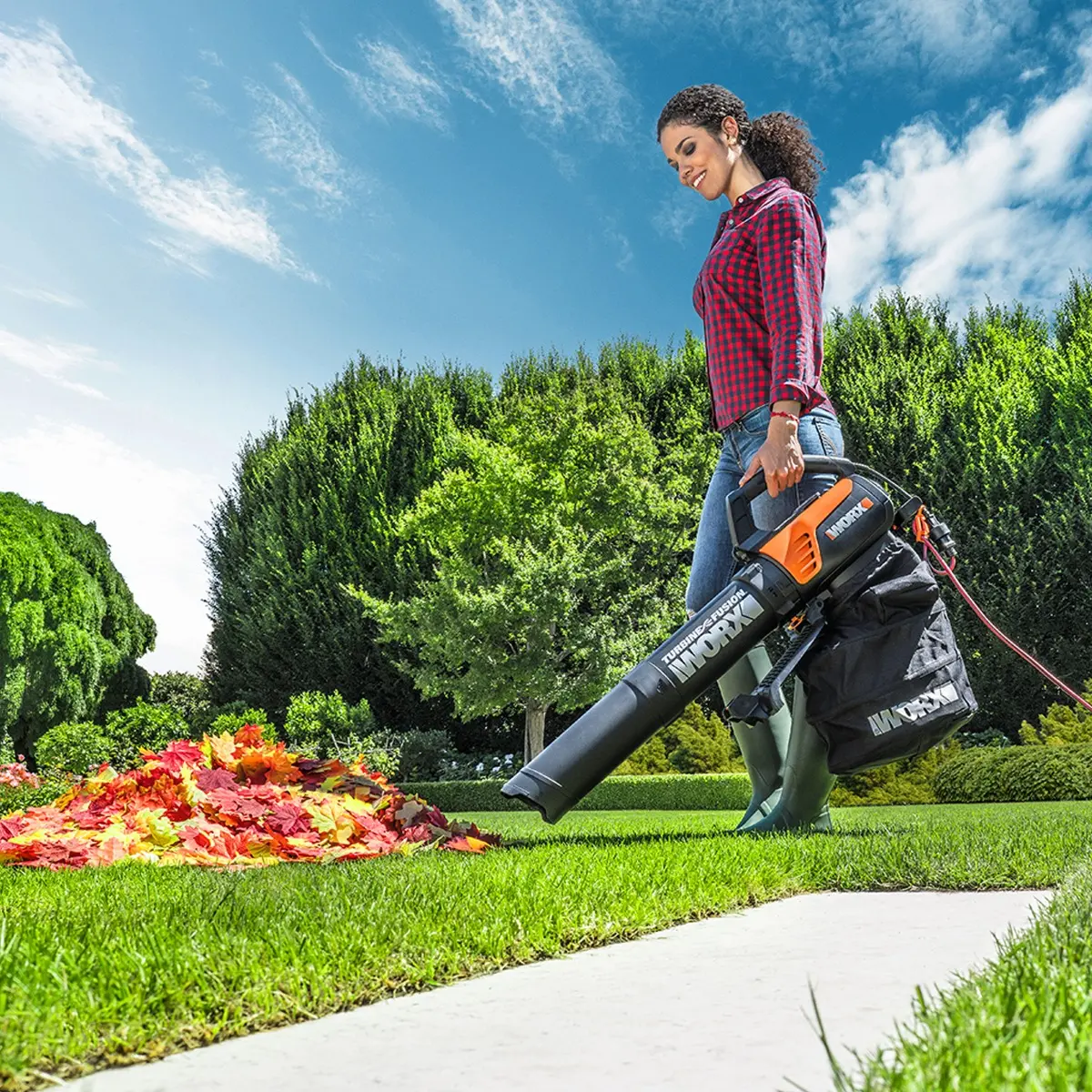 Leaf Collection Bag | TURBINE FUSION Replacement Bag | WORX