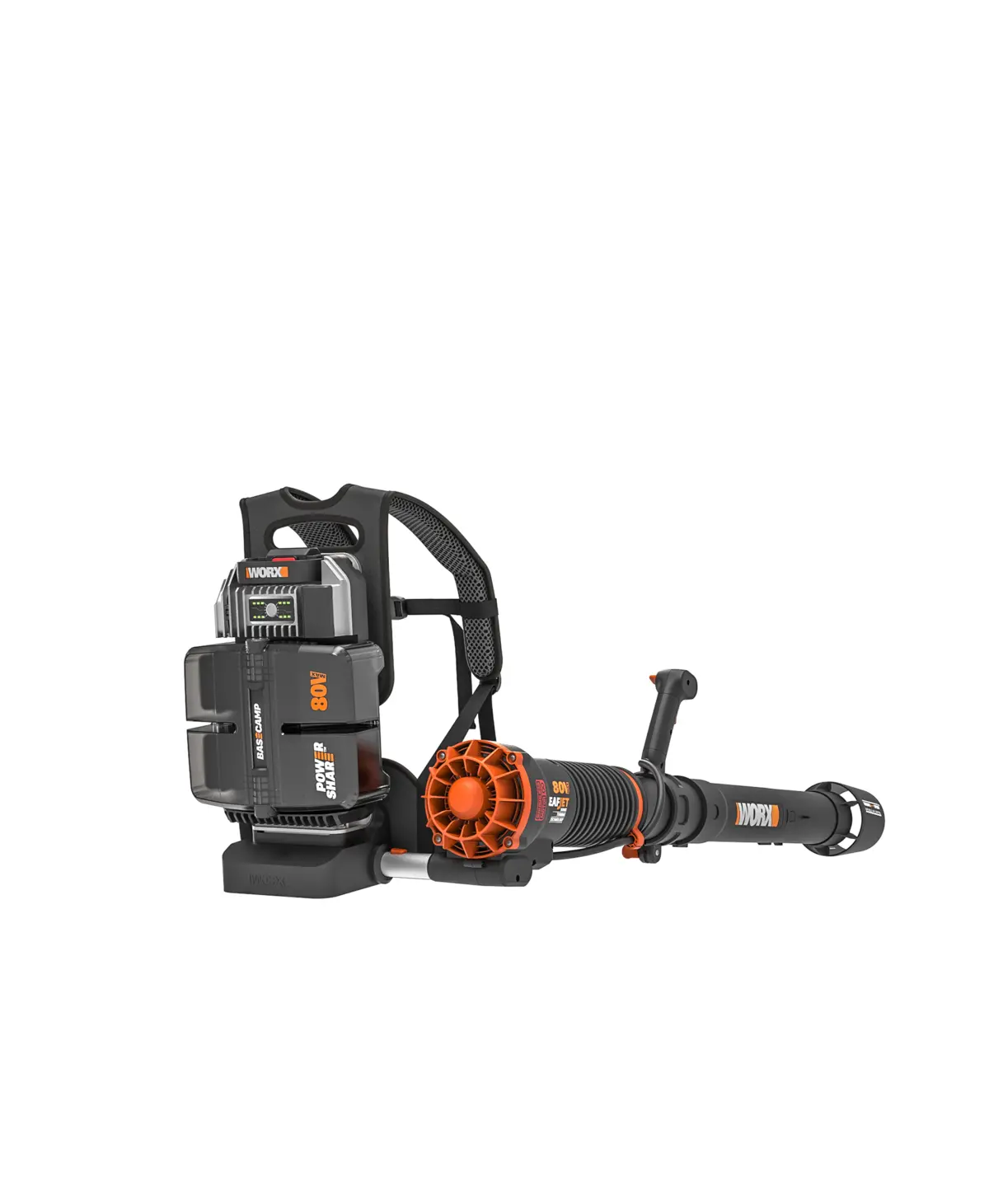 80V Brushless Cordless Backpack Leaf Blower | WORX NITRO