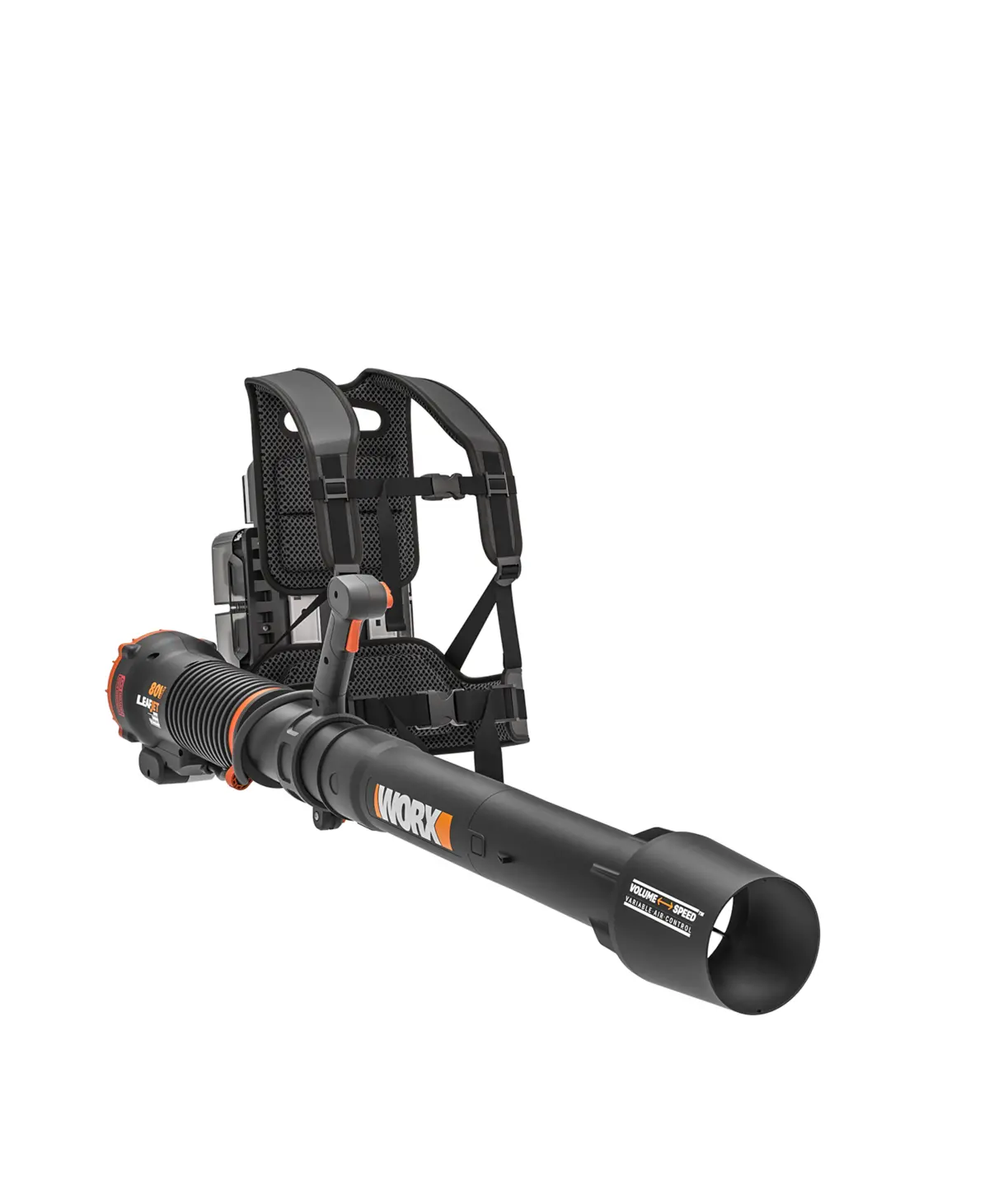 80V Brushless Cordless Backpack Leaf Blower | WORX NITRO