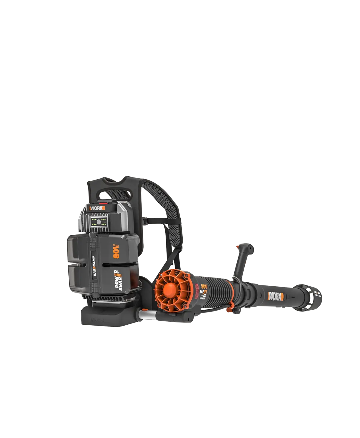 80V 800 CFM 150 MPH brushless leaf blower