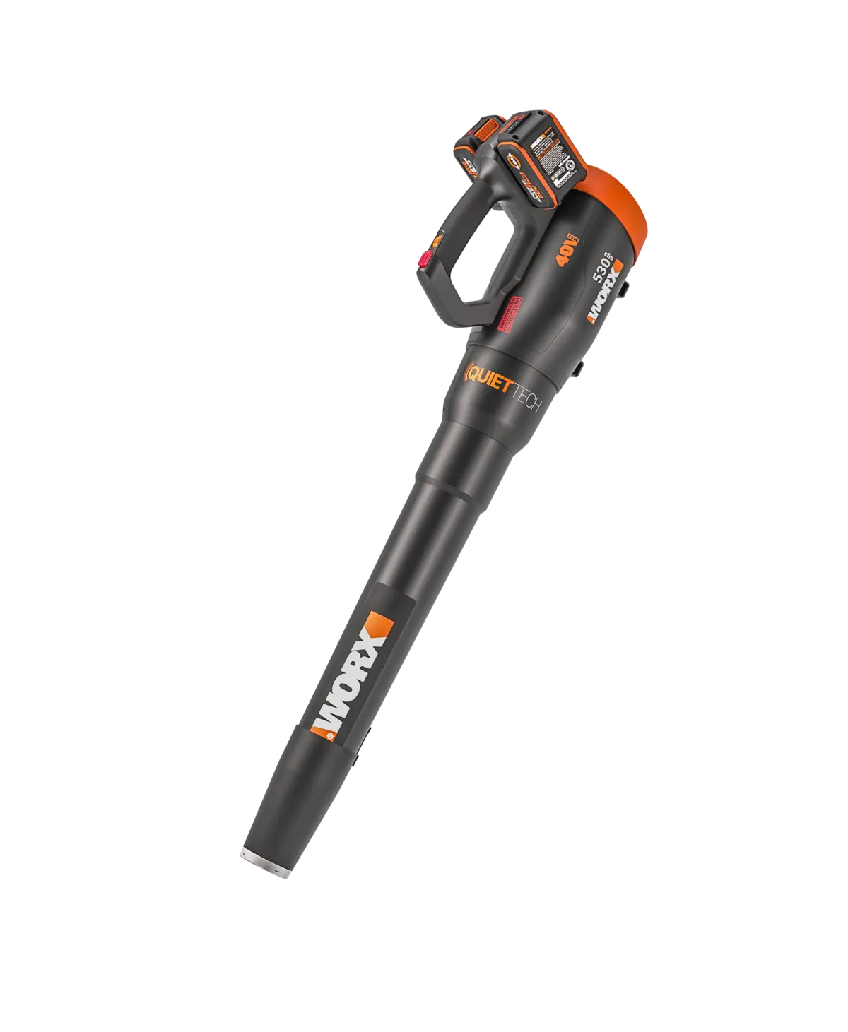 40V 530 CFM 180 MPH brushless blower