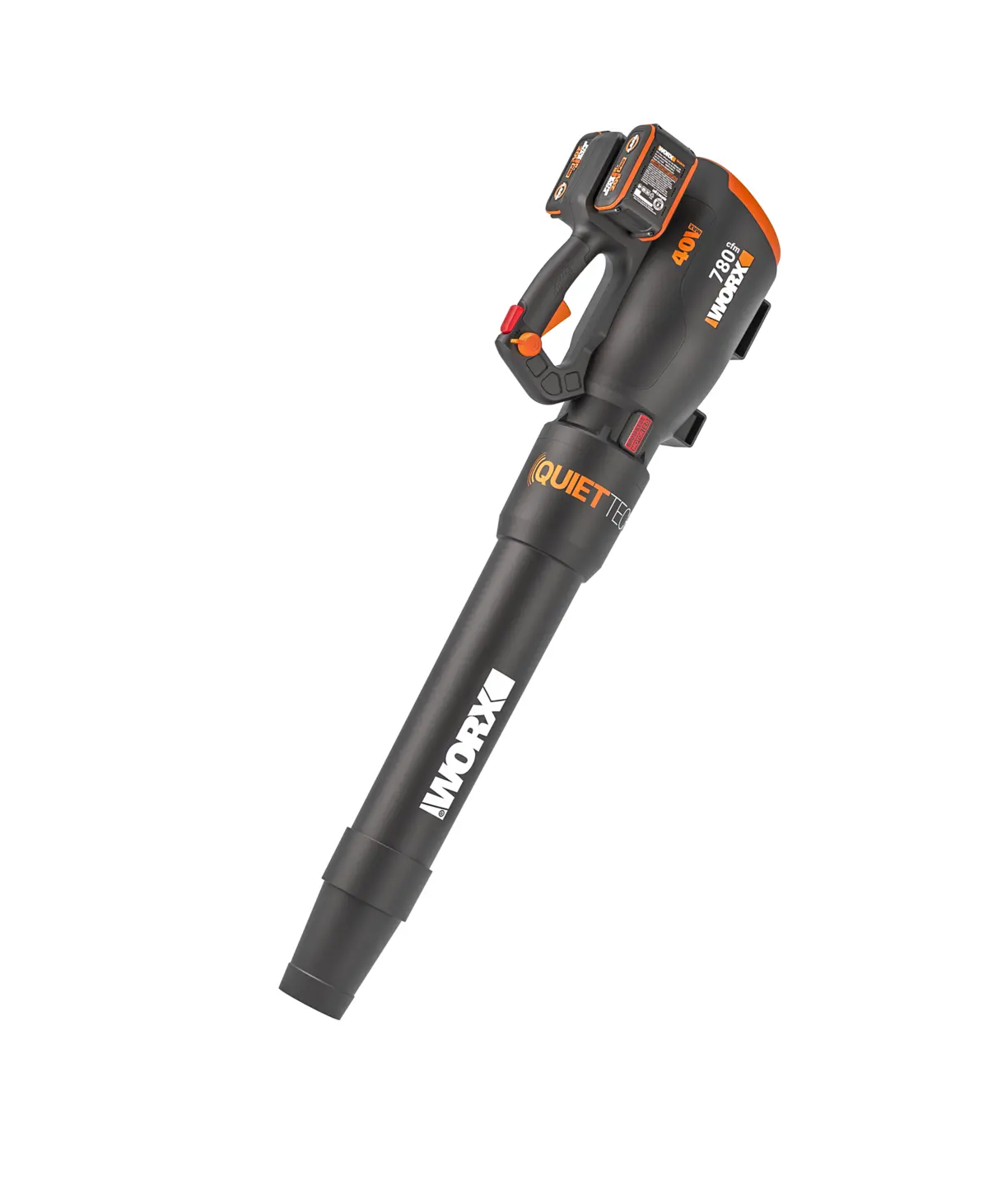 40 V 780 CFM 190 MPH brushless QuietTech leaf blower | Worx