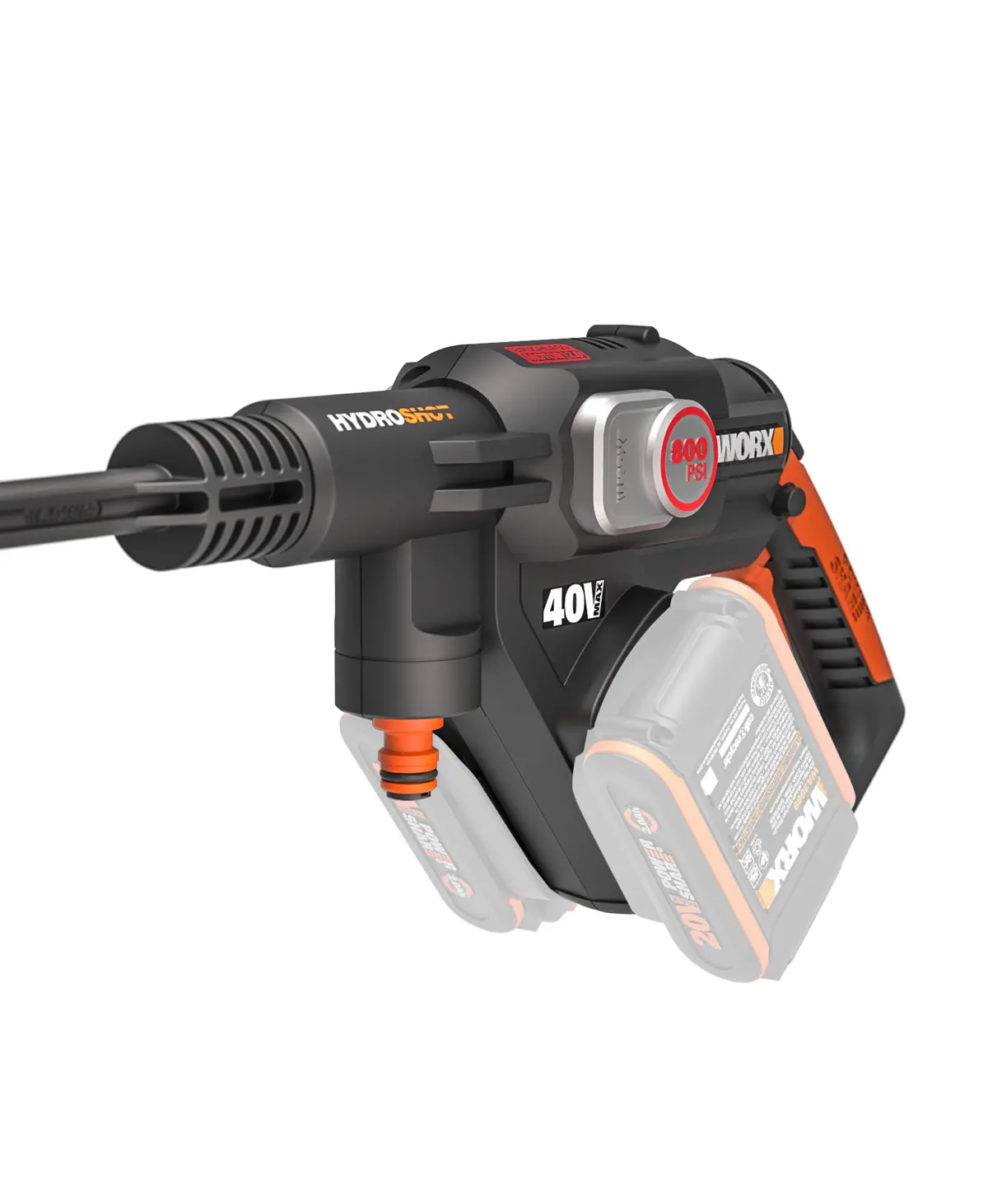 Nitro 40V Hydroshot Max Portable Power Cleaner (800 MAX PSI)