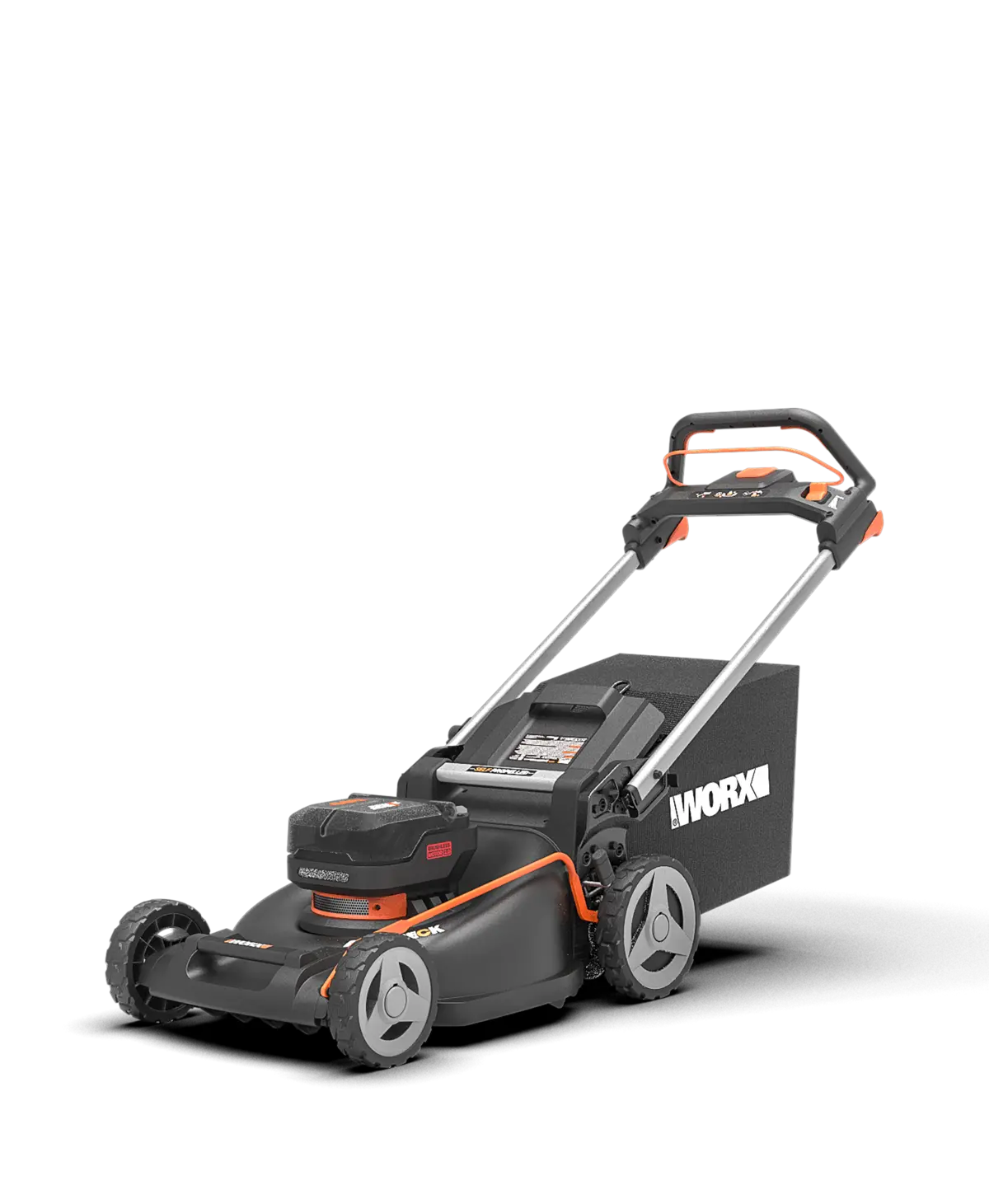 40V 21” brushless self-propelled lawn mower