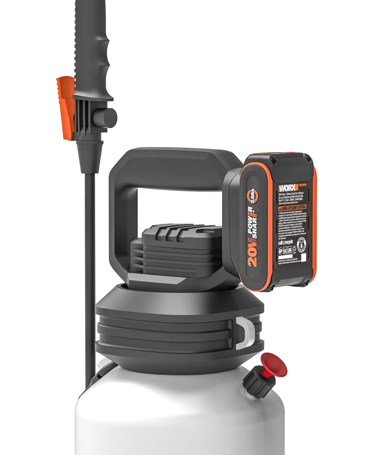 20V 2-Gallon Cordless Lawn Sprayer