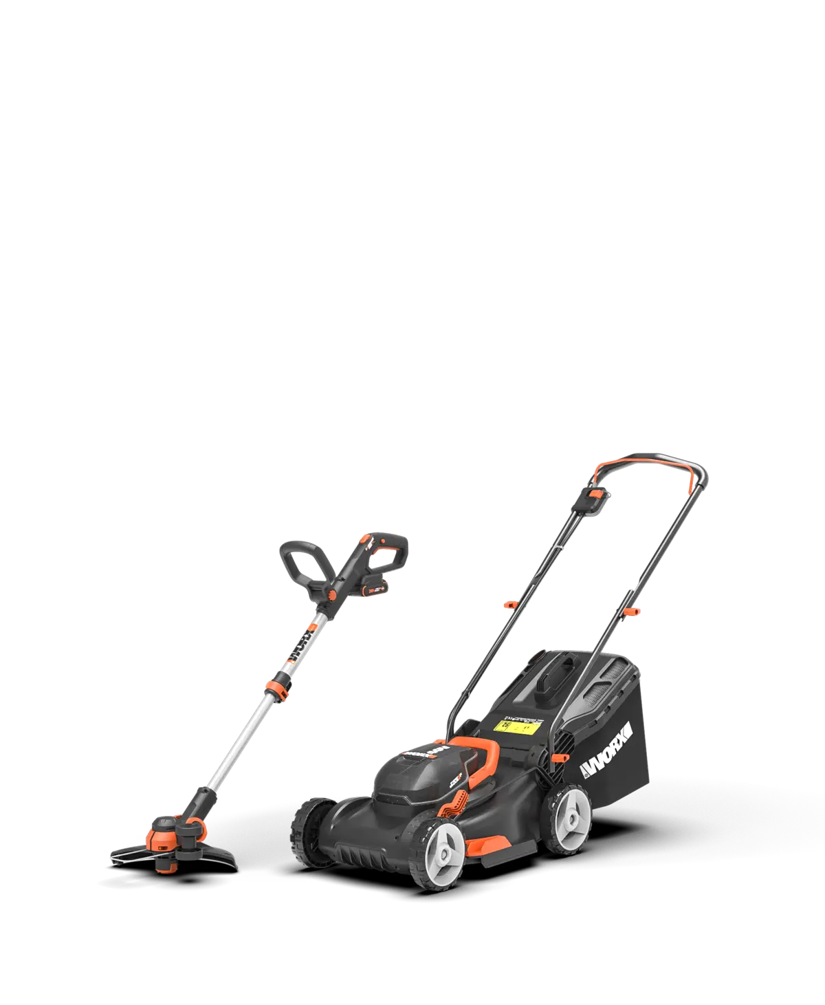 40V 17" Cordless Lawn Mower & 20V GT 3.0 12" Cordless String Trimmer/Wheeled Edger Combo Kit