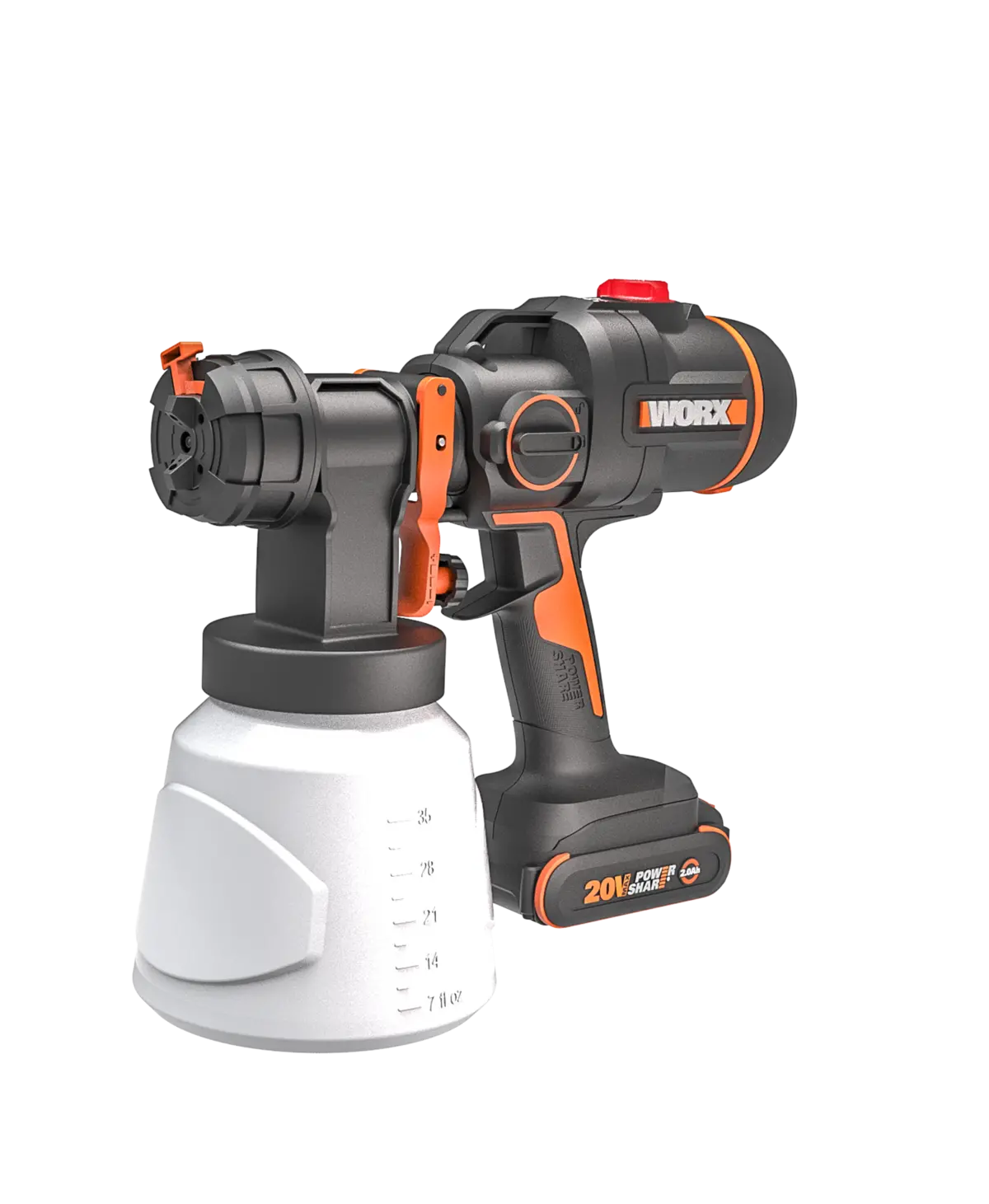 20V HVLP brushless paint sprayer