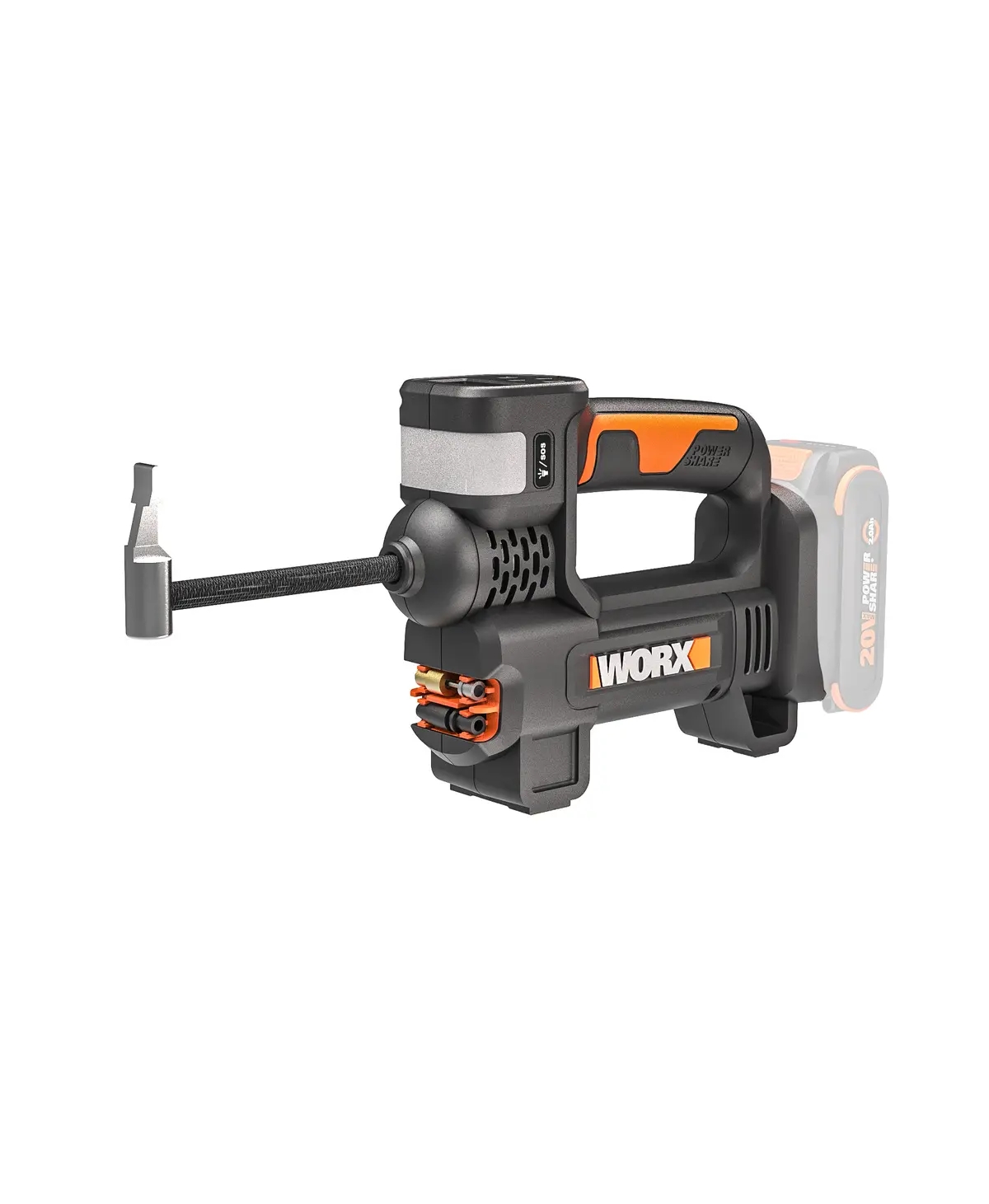 20V Portable Air Pump Cordless Inflator (Tool Only) | WORX