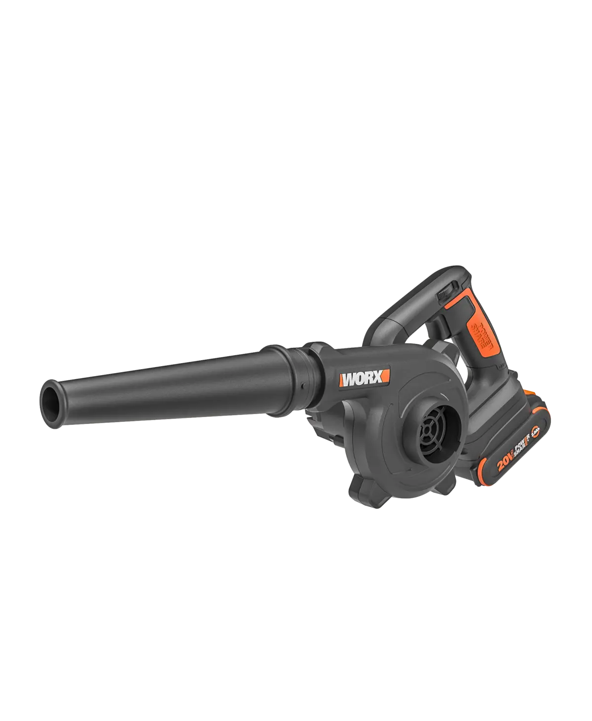 20V 100 CFM 160 MPH jobsite blower