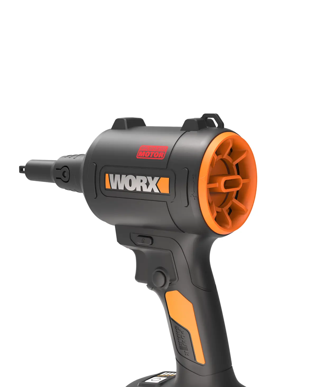 20 V 39 CFM 470 MPH brushless dust blower / inflator | Worx