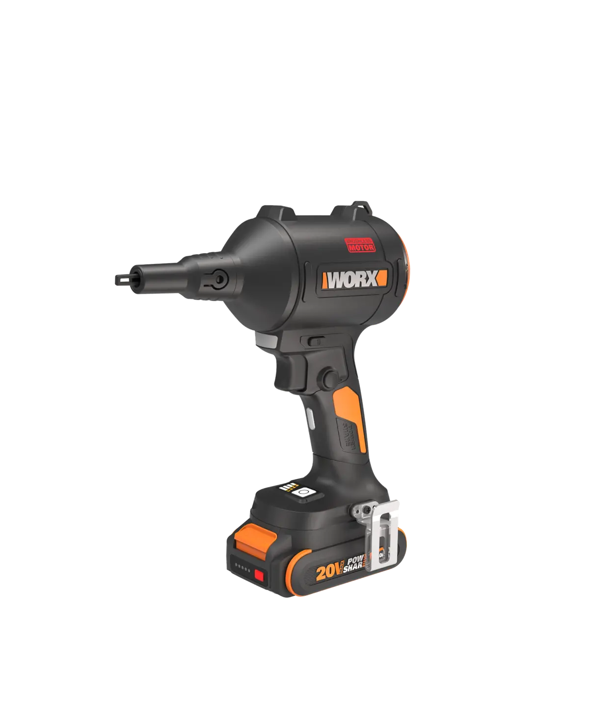 20V 39 CFM 470 MPH brushless dust blower / inflator