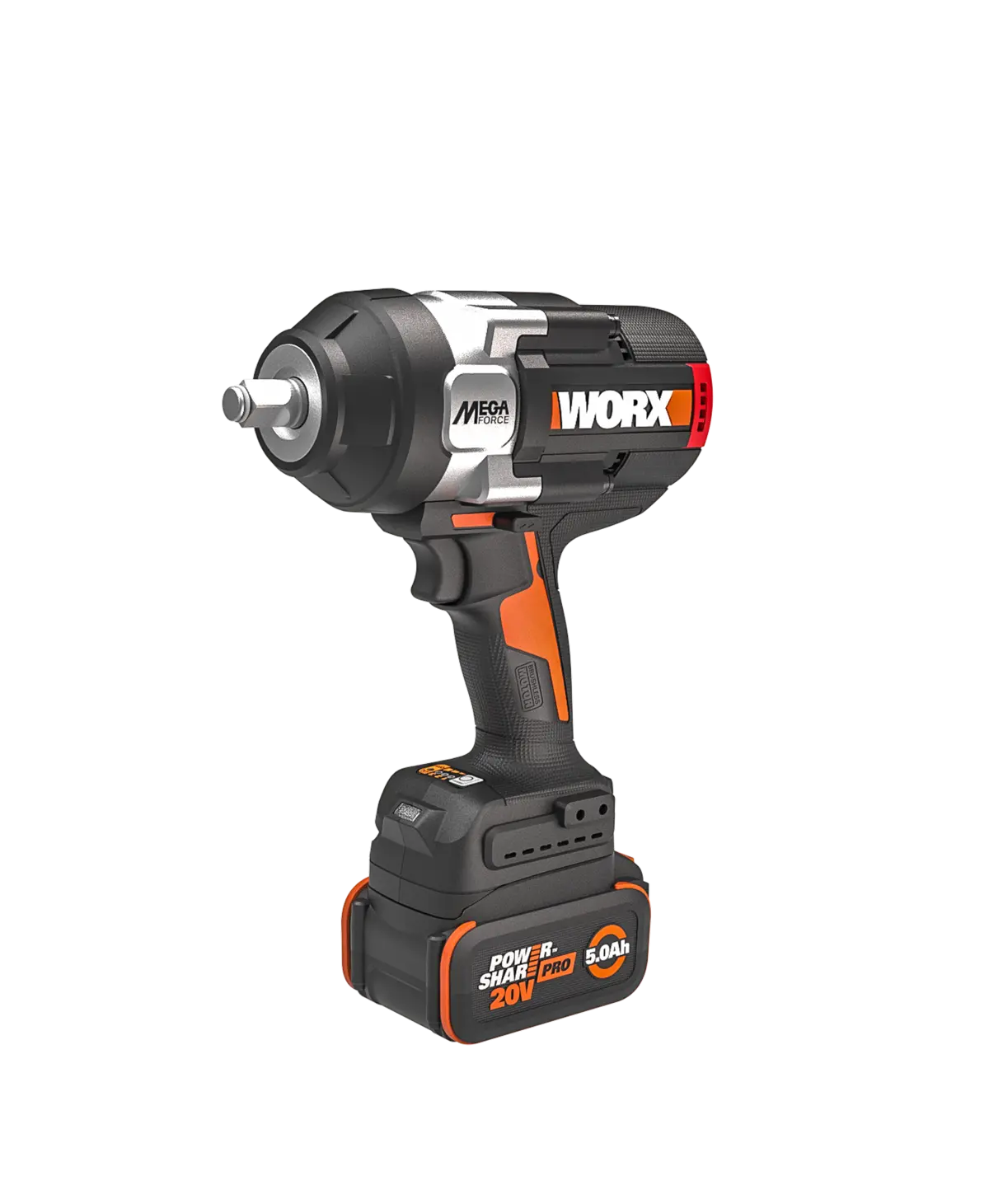20V High torque 1/2" brushless impact wrench