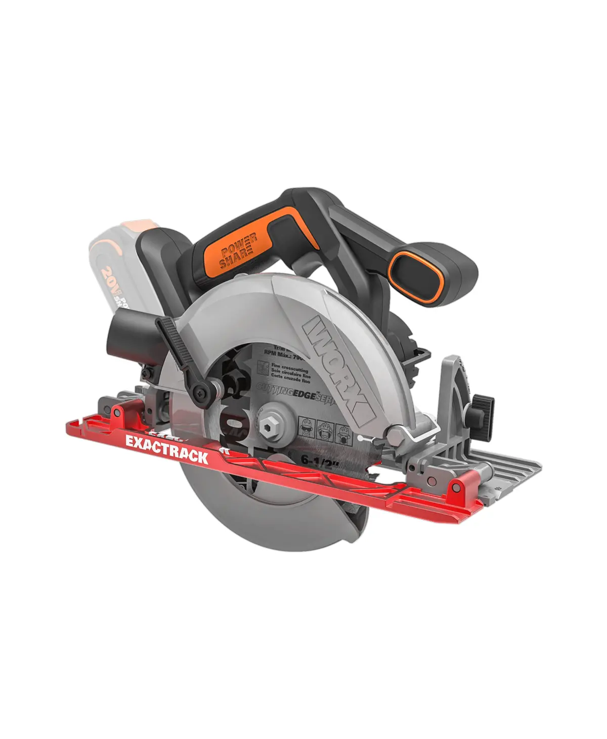 ExacTrack 20v 6-1/2