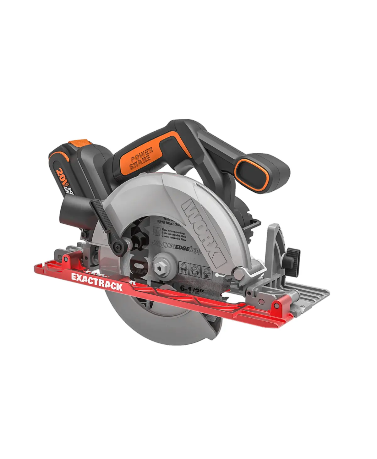 ExacTrack 20v 6-1/2