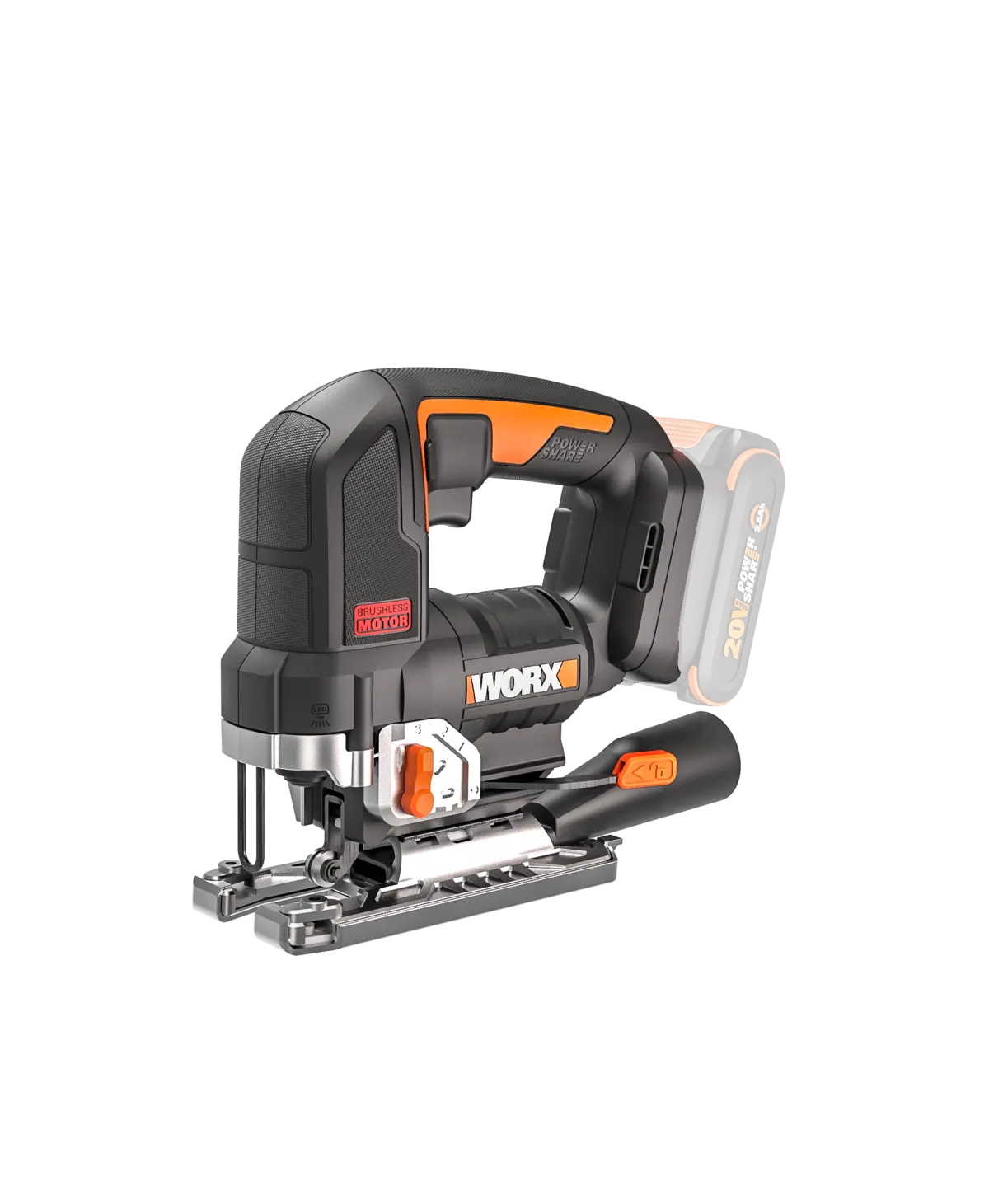 20V 1" brushless jigsaw