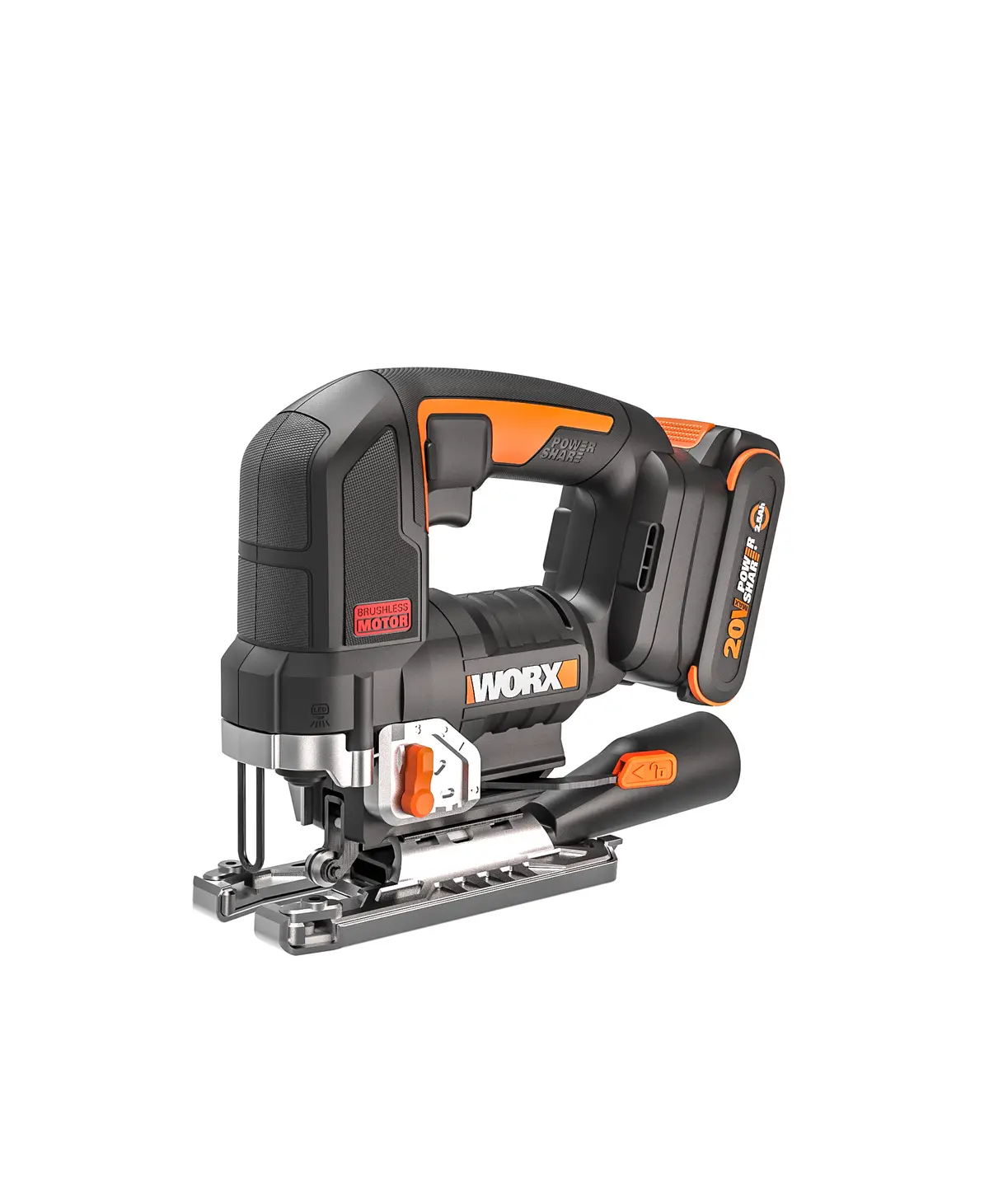 20V Brushless Cordless Jigsaw | Worx NITRO