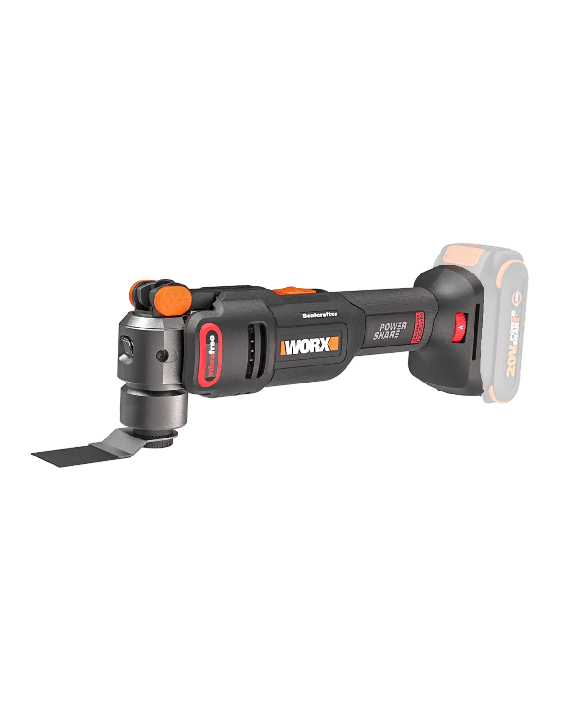 20V 5° brushless oscillating multi-tool