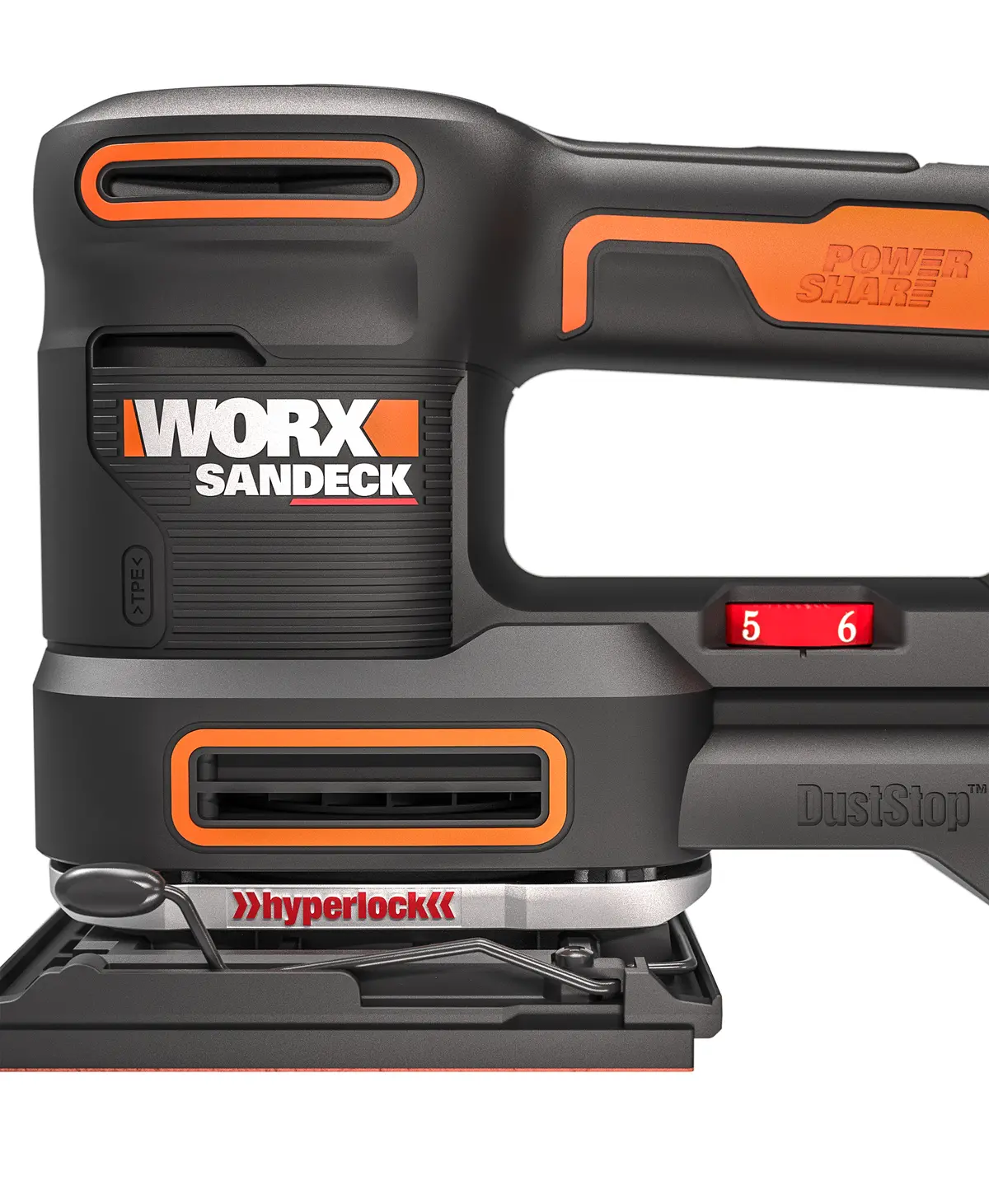 20V 10,000 orbits/minute multi-sander | Worx