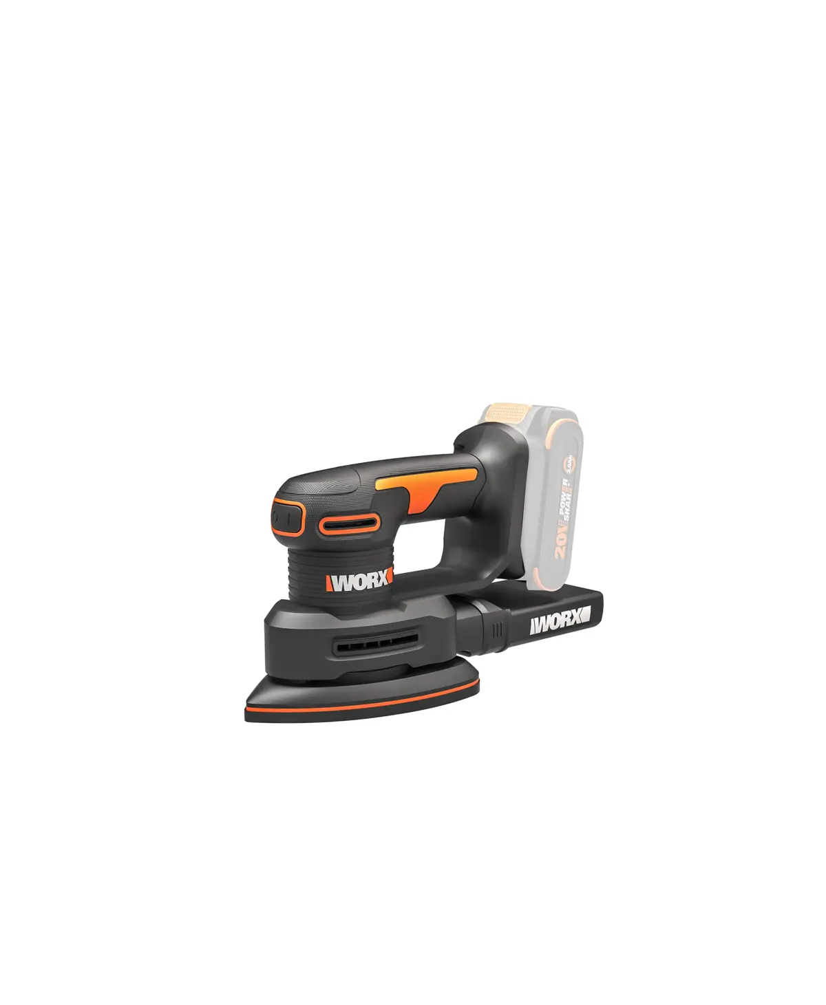 20V Cordless Detail Sander | WX822L.9 (Tool Only) | WORX
