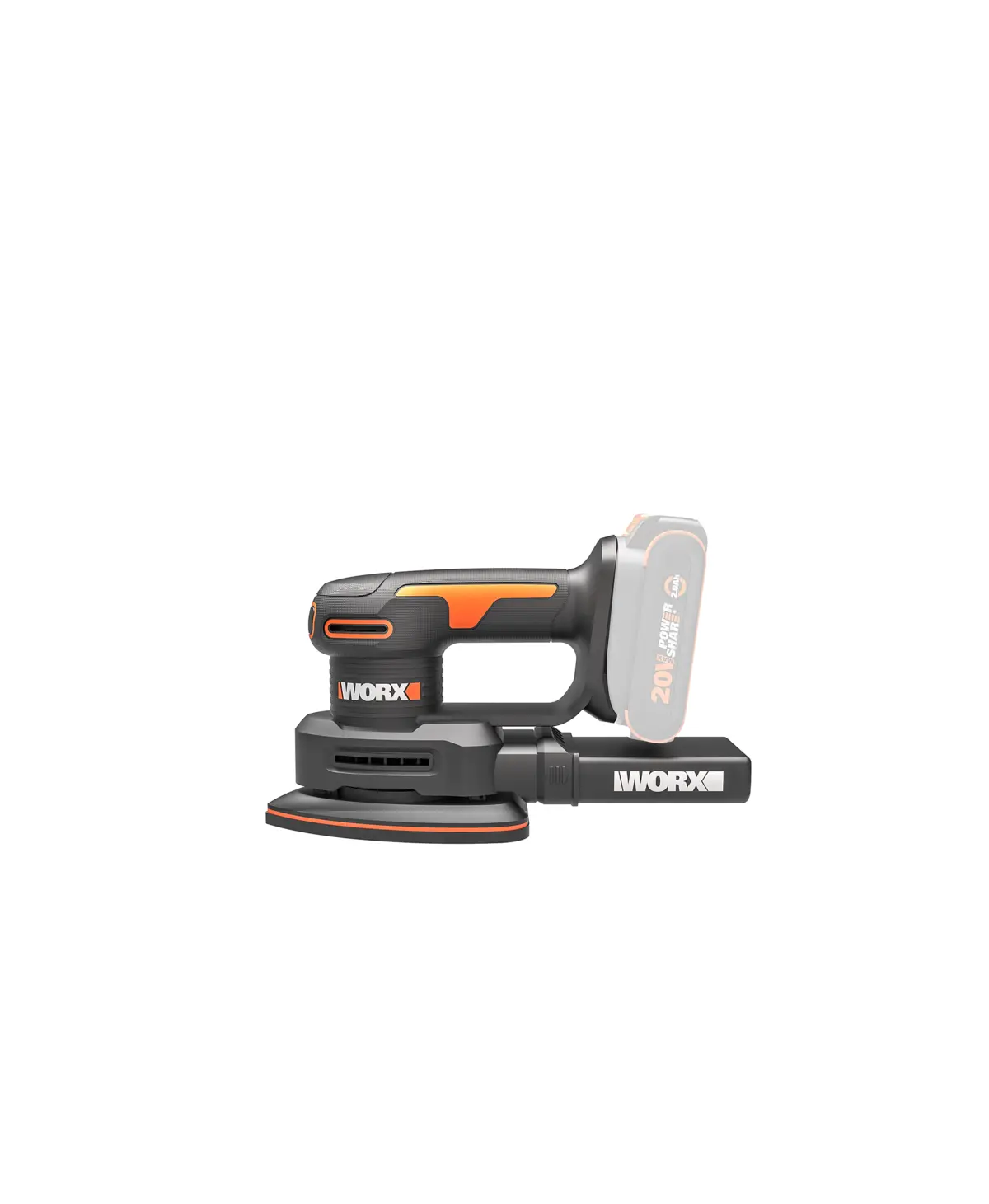 20V Cordless Detail Sander | WX822L.9 (Tool Only) | WORX