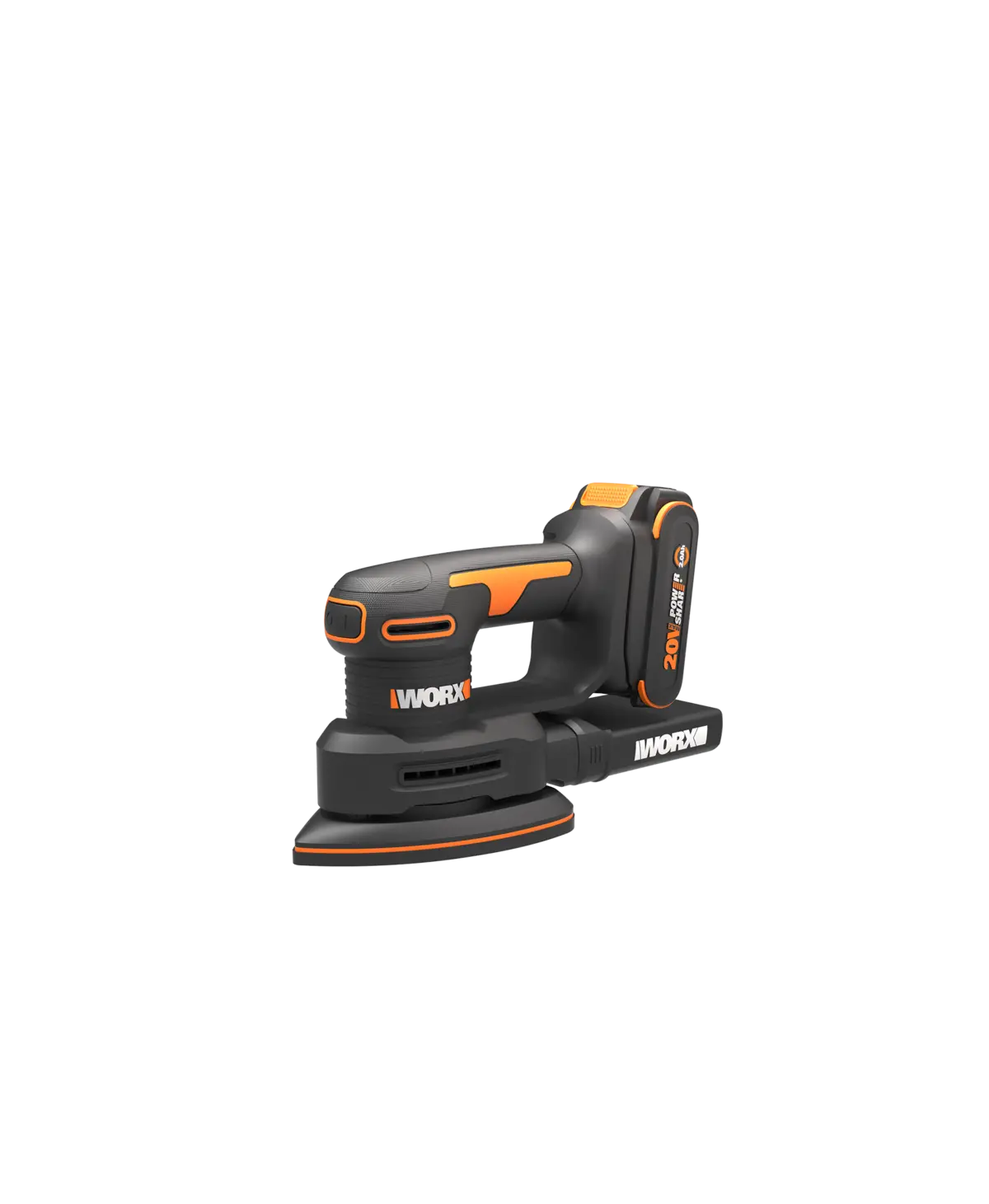 20V 5-1/2" × 3-1/2" detail sander