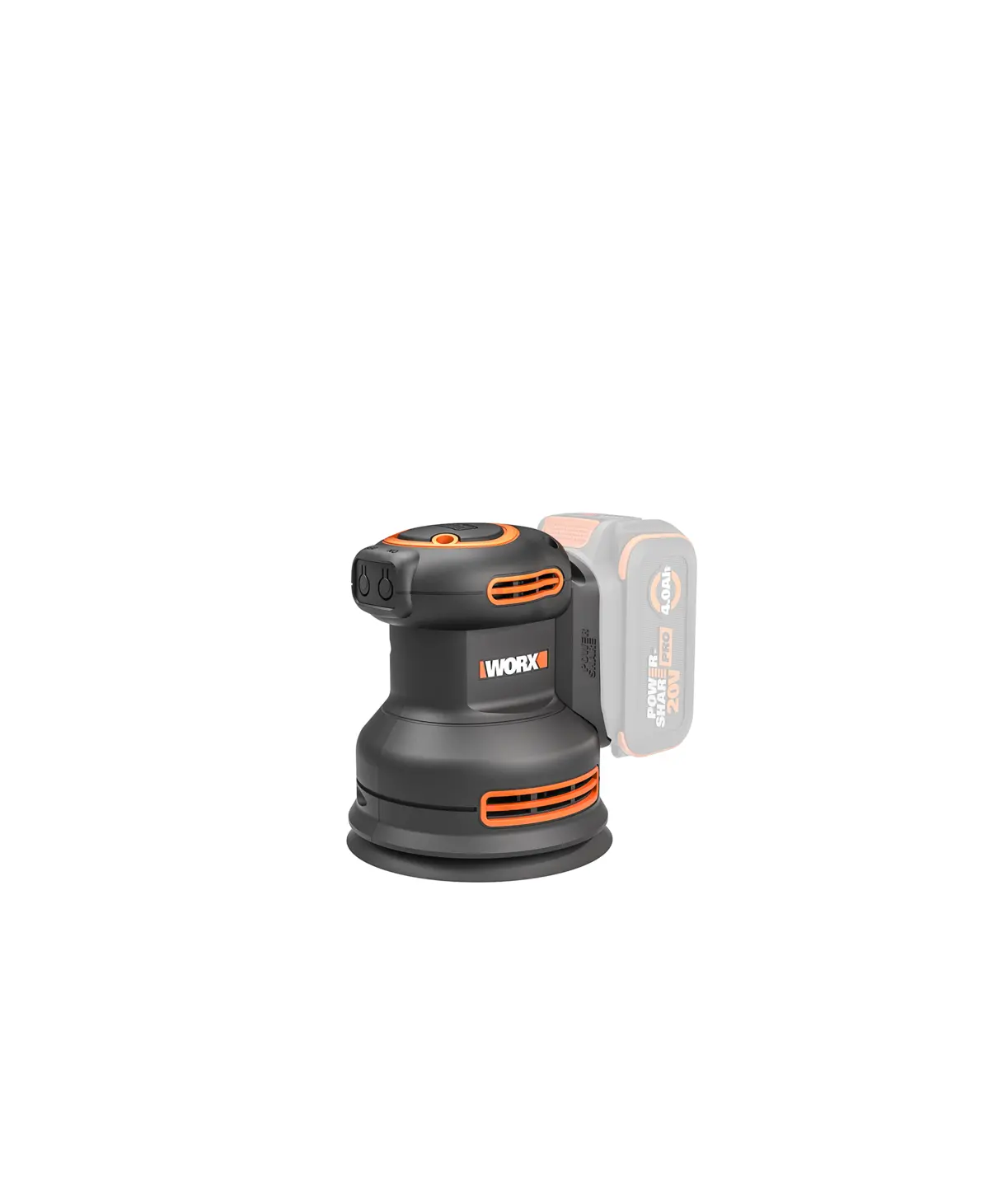 20V Brushless Cordless Rotary Sander - Tool Only | WORX