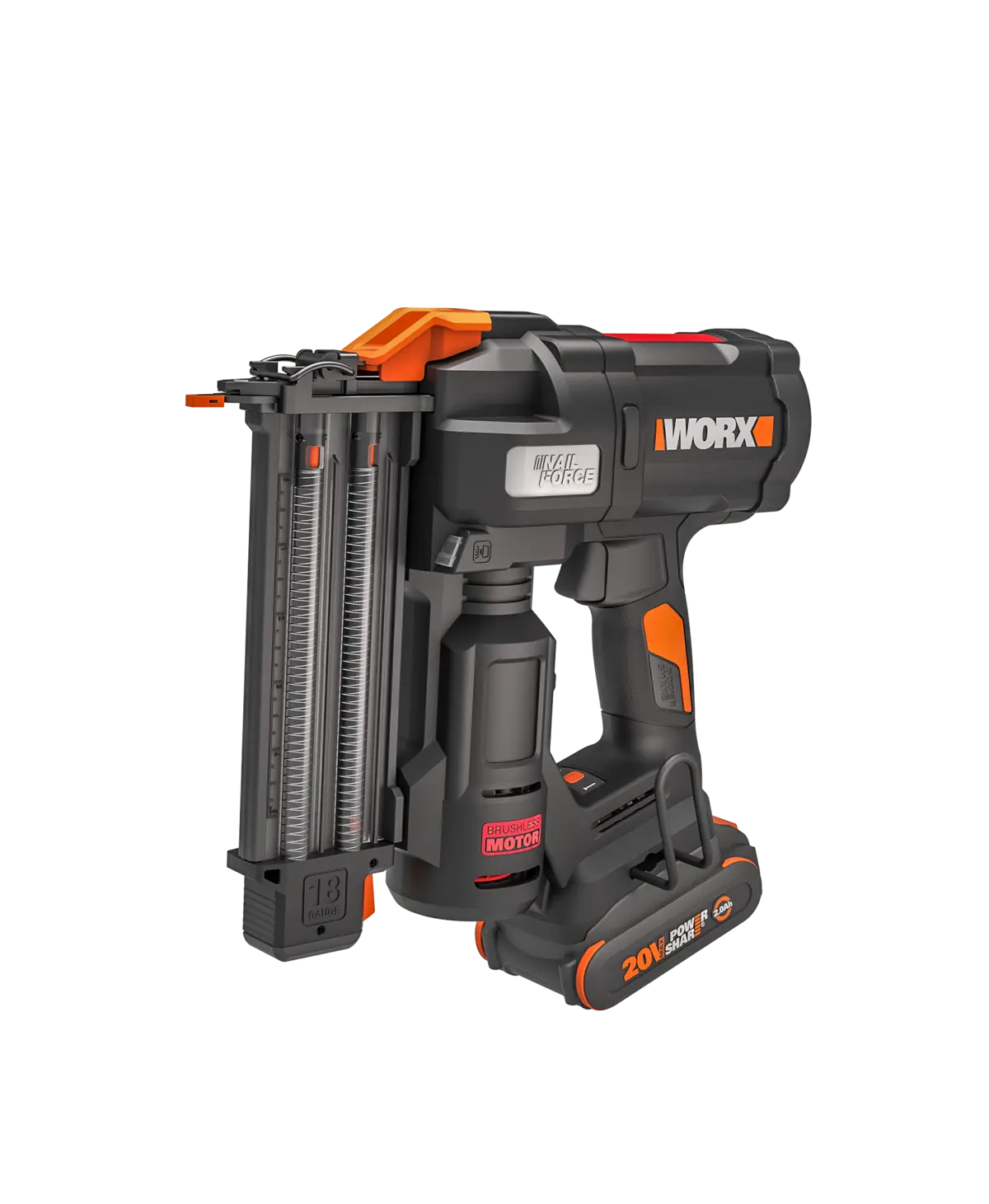 20V 18Ga brushless brad nail gun