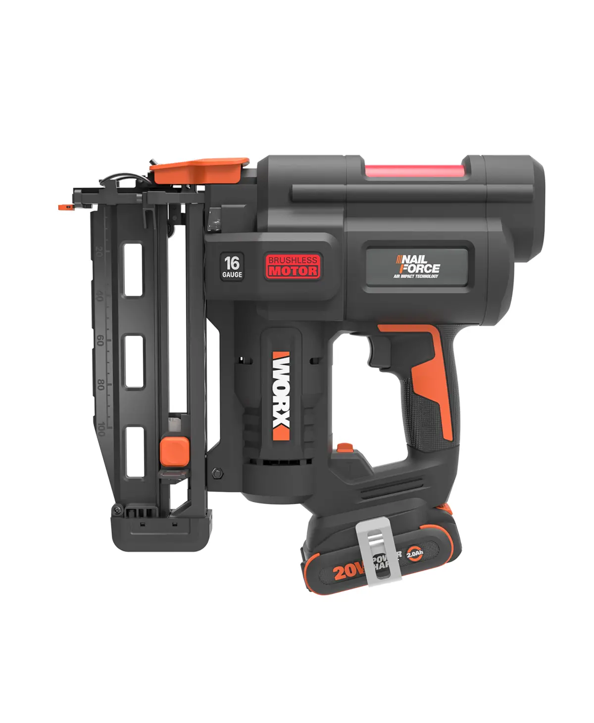 Worx Nitro 20V 16GA Brushless Finish Nail Gun