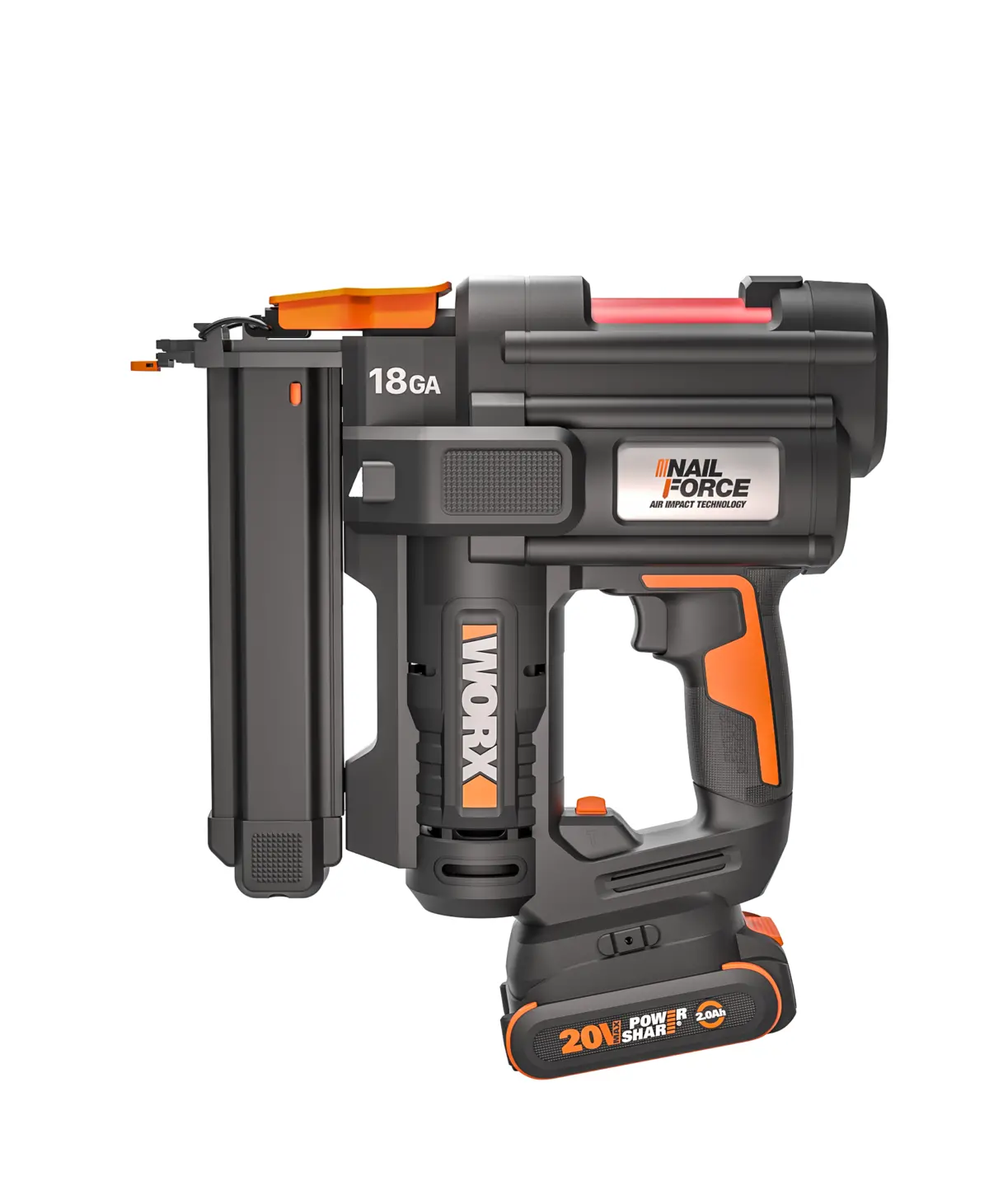 WORXNITRO 20V 18GA Narrow Crown Stapler