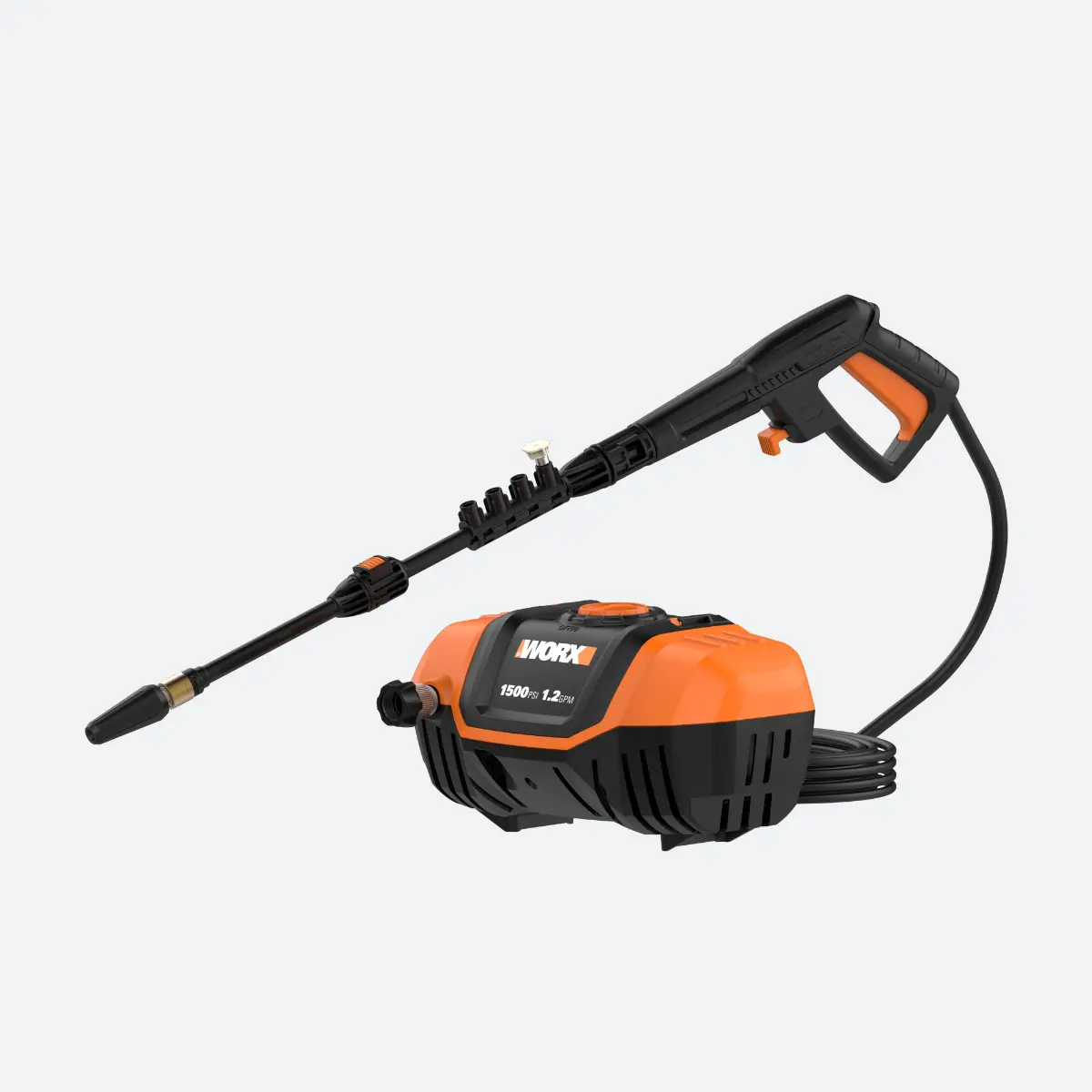 1500 PSI Electric Pressure Washer | 1.2 GPM | WORX