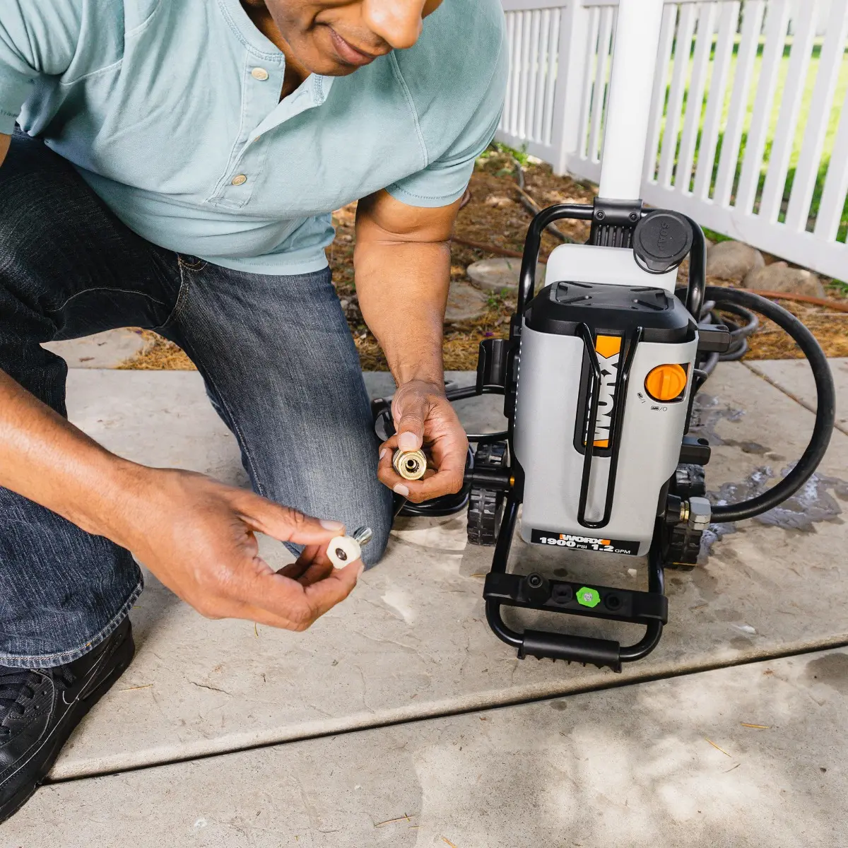 1900 PSI Electric Pressure Washer | 1.2 GPM (WG606) | WORX
