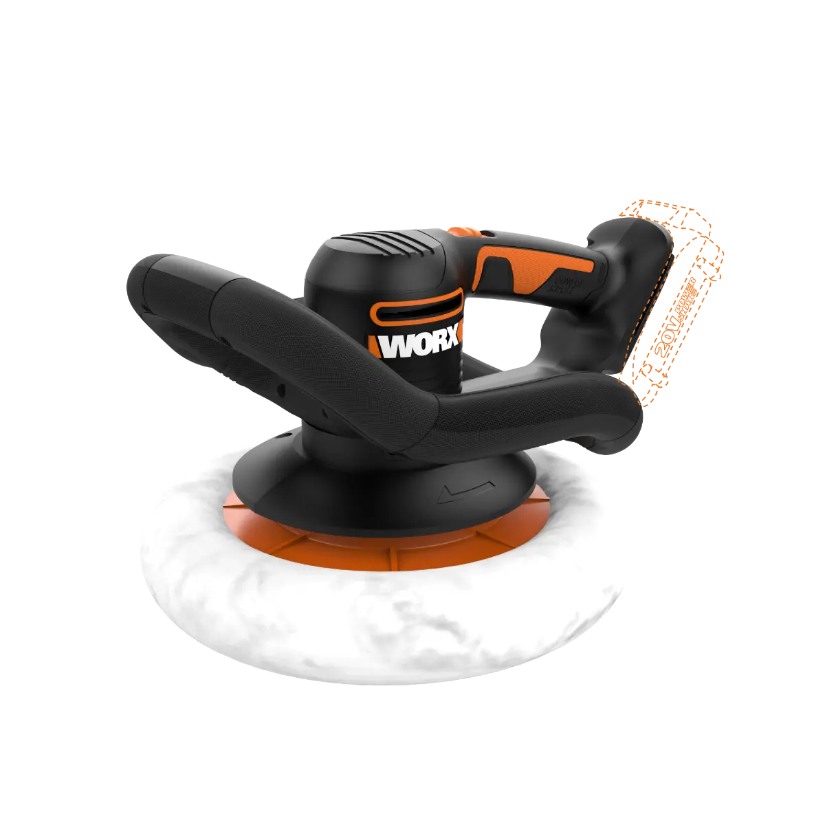 20V Power Share Cordless 10" Polisher / Buffer - Tool Only 20V Power Share Cordless 10" Polisher / Buffer - Tool Only