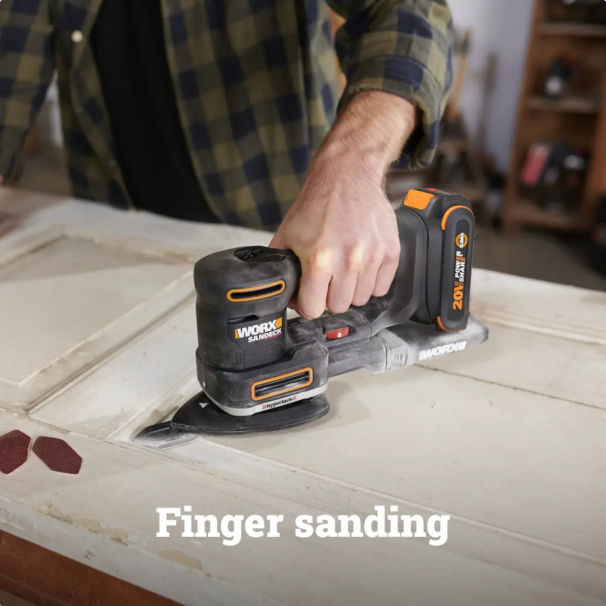 20V Power Share Sandeck 5-in-1 Multi-Sander | WORX