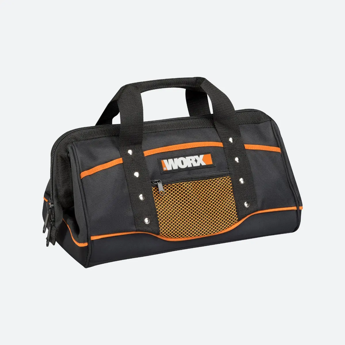Zippered Tool Bag with Interior and Exterior Pockets - WA0076