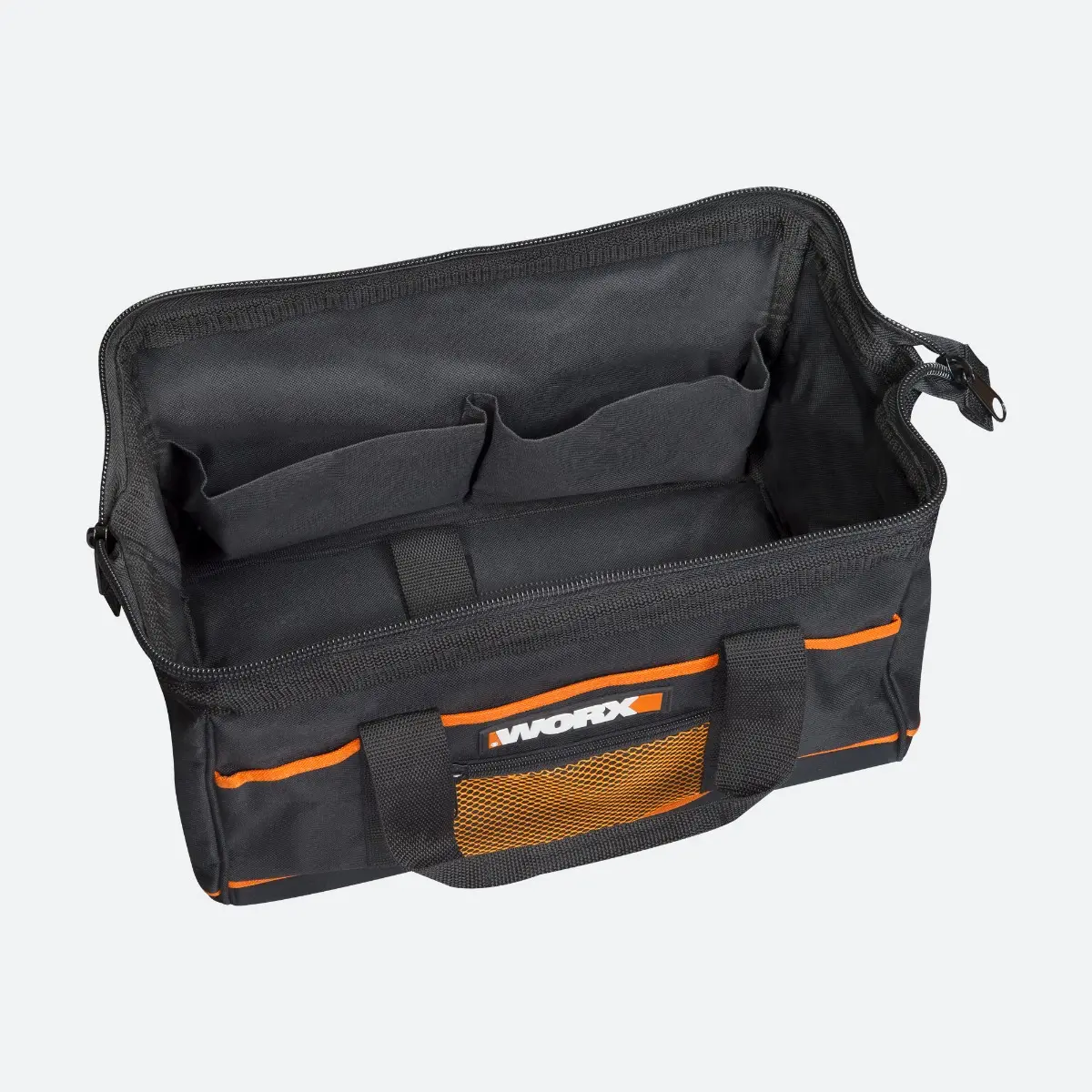Zippered Tool Bag with Interior and Exterior Pockets | WORX
