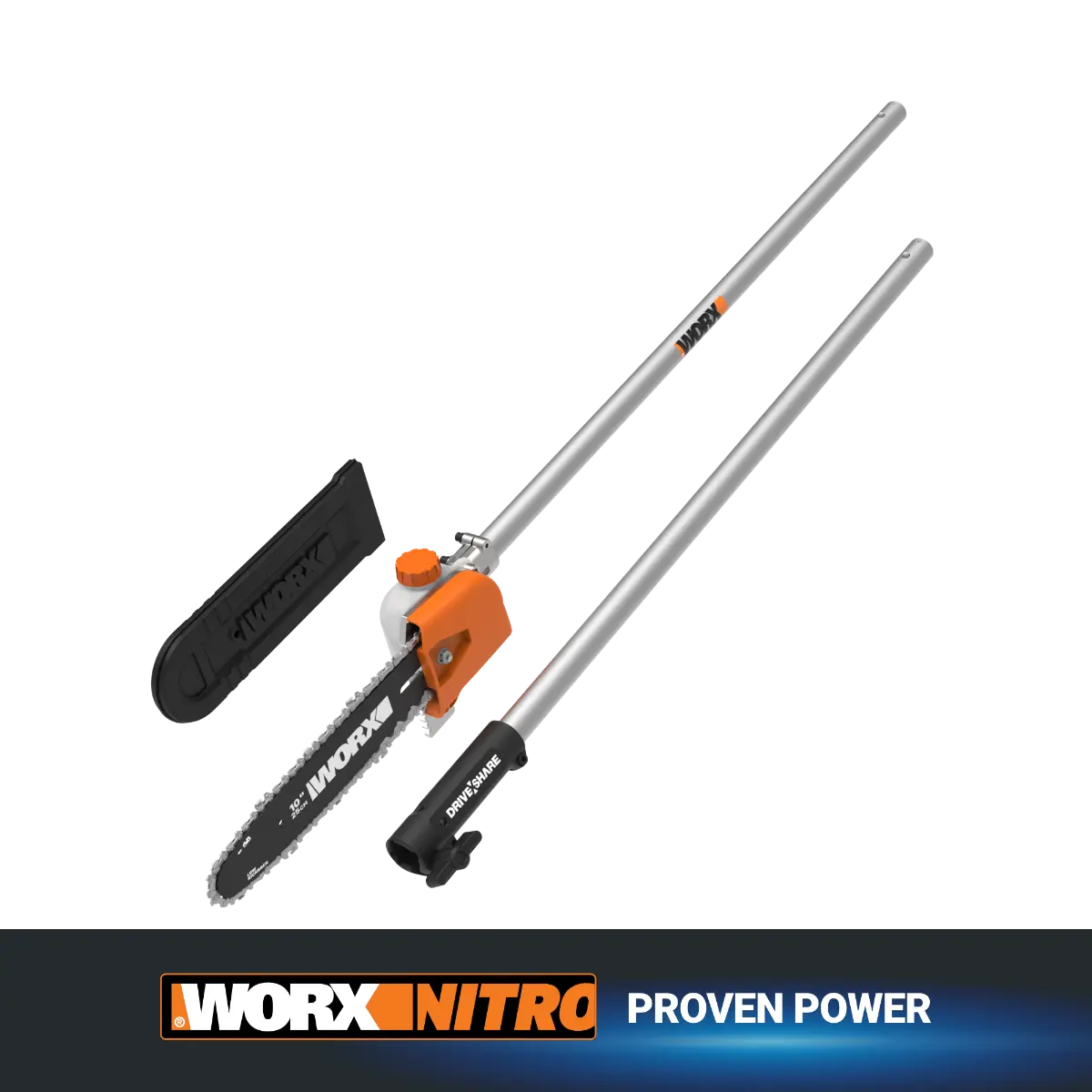 Nitro Driveshare 10" Universal Pole Saw Attachment