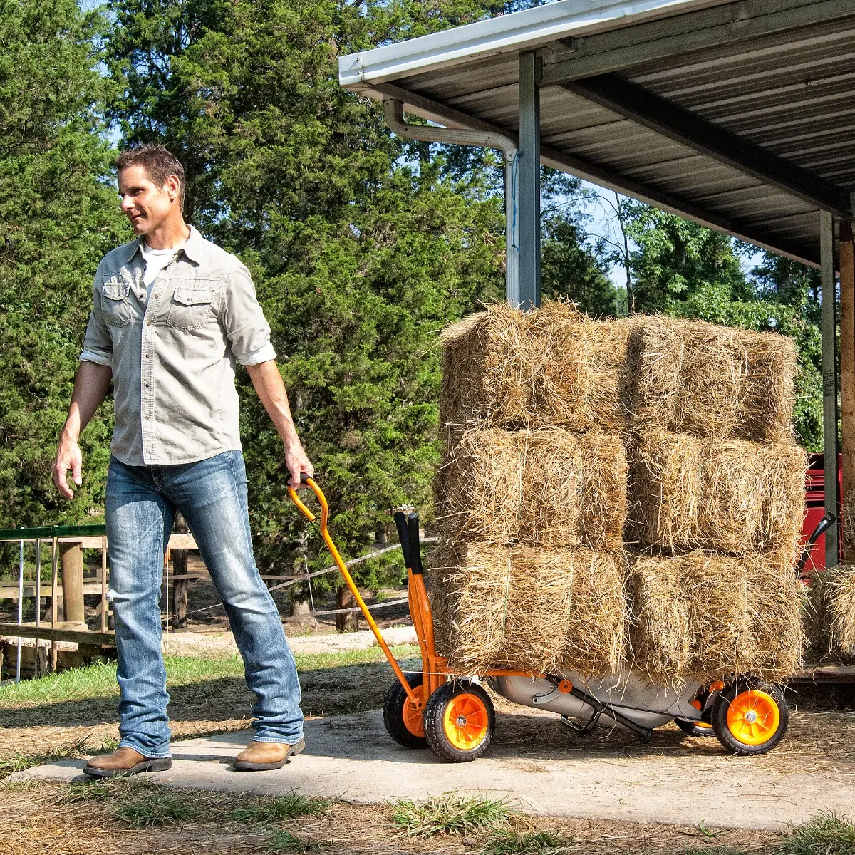 Aerocart Wheelbarrow Wagon Kit Attachment | WA0228 | WORX