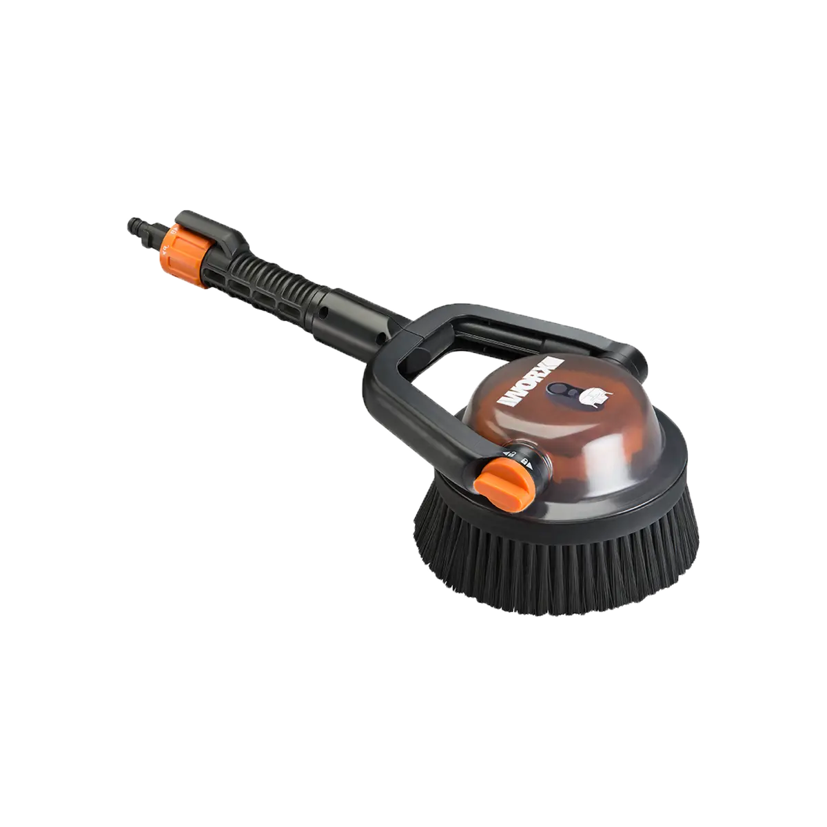 Hydroshot Adjustable Outdoor Power Scrubber (Hard Bristles)