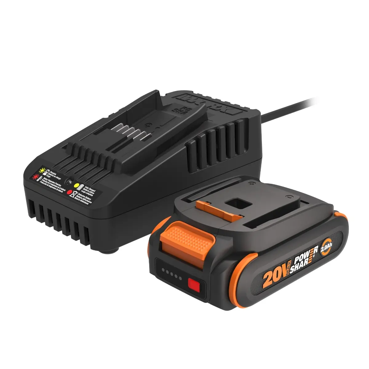 20V 2.0 Ah PowerShare battery & 2 A quick charger combo kit