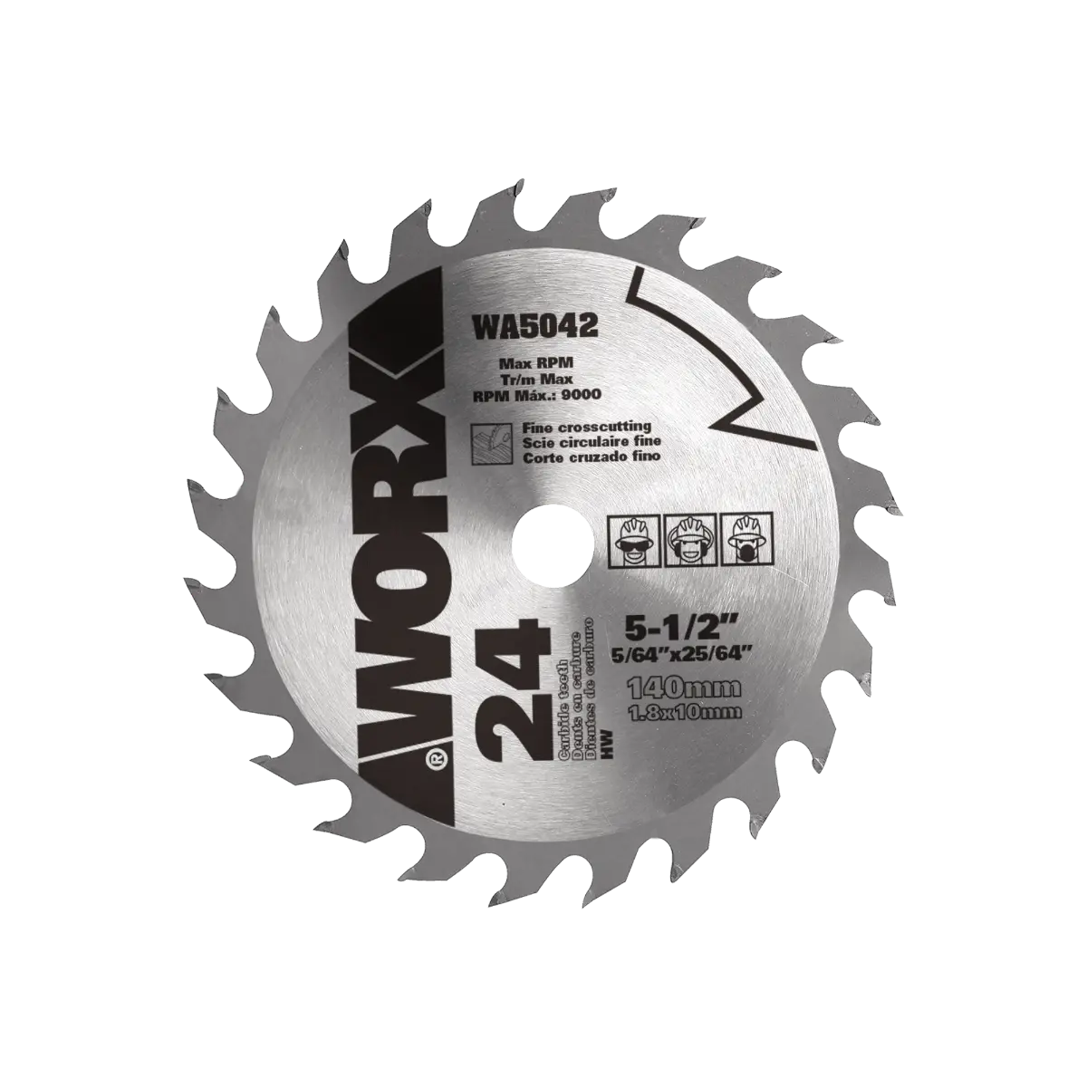 5 1/2" Circular Saw Blade 5 1/2" Circular Saw Blade