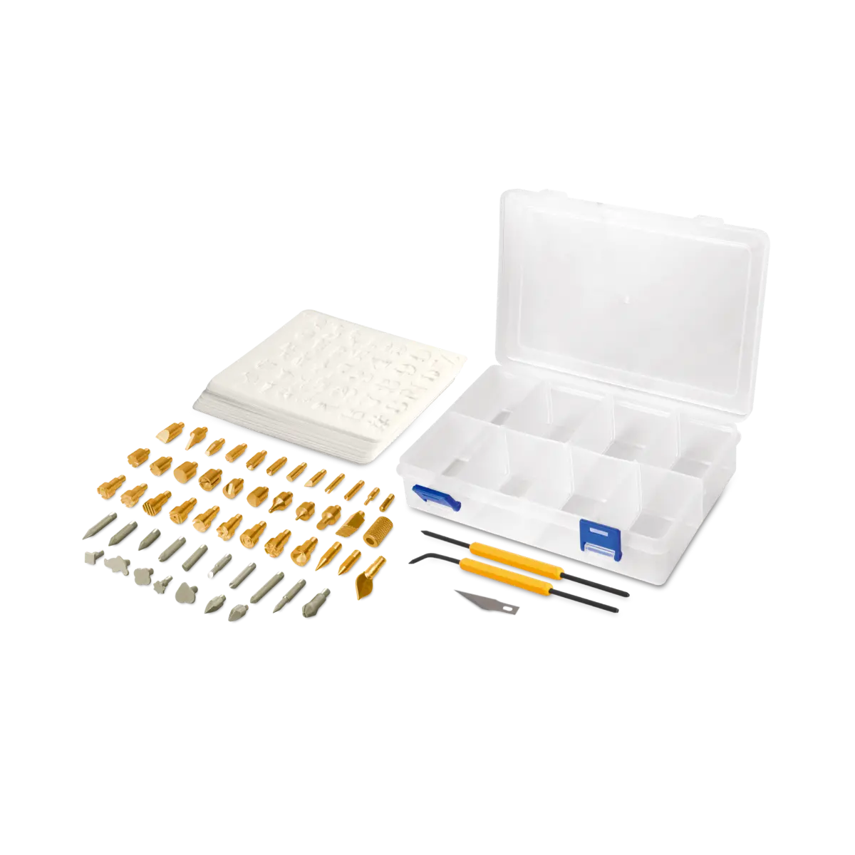 MAKERX Wood & Metal Crafter Stencil and Accessory Kit