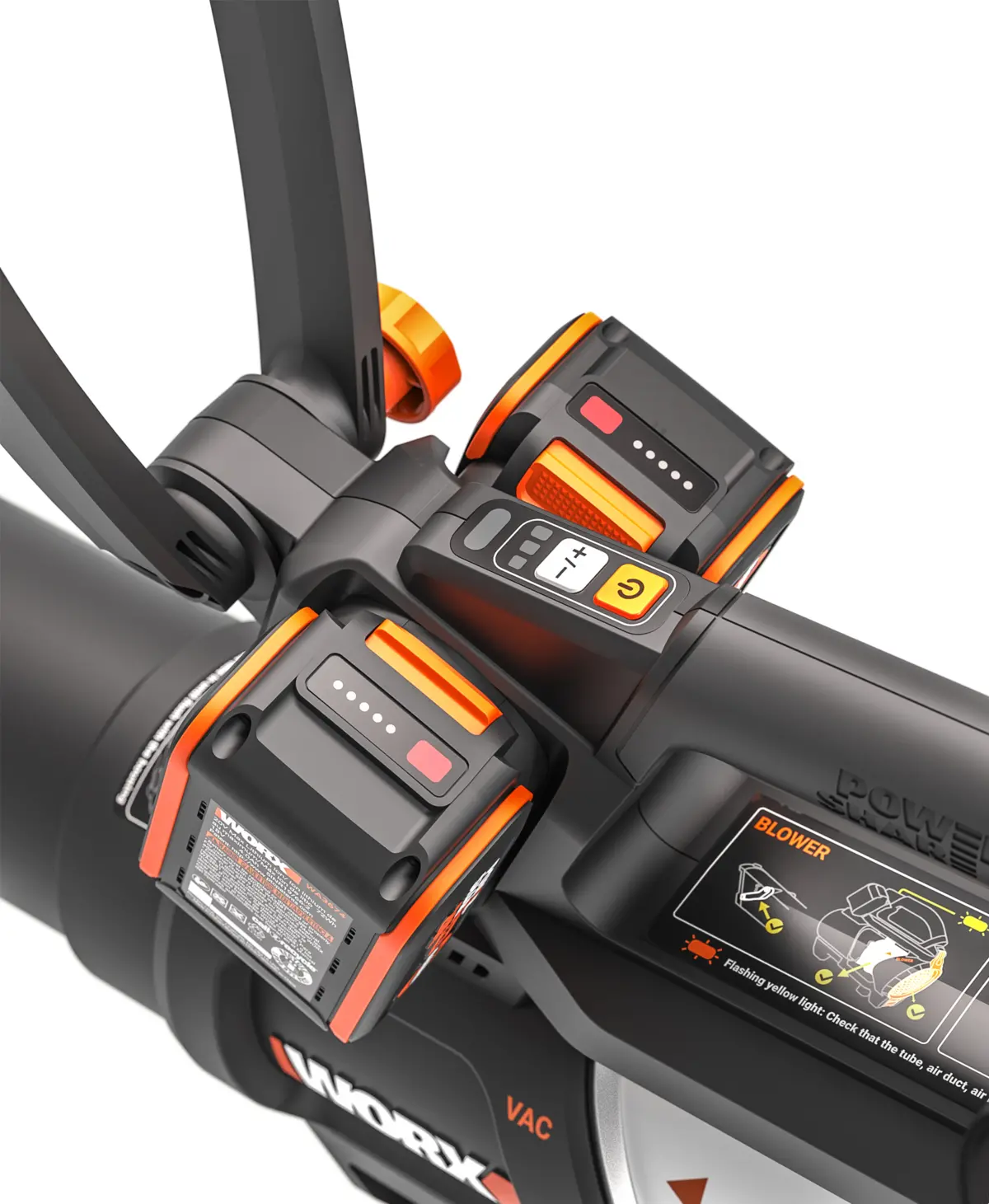 40V brushless leaf blower / vacuum / mulcher | Worx