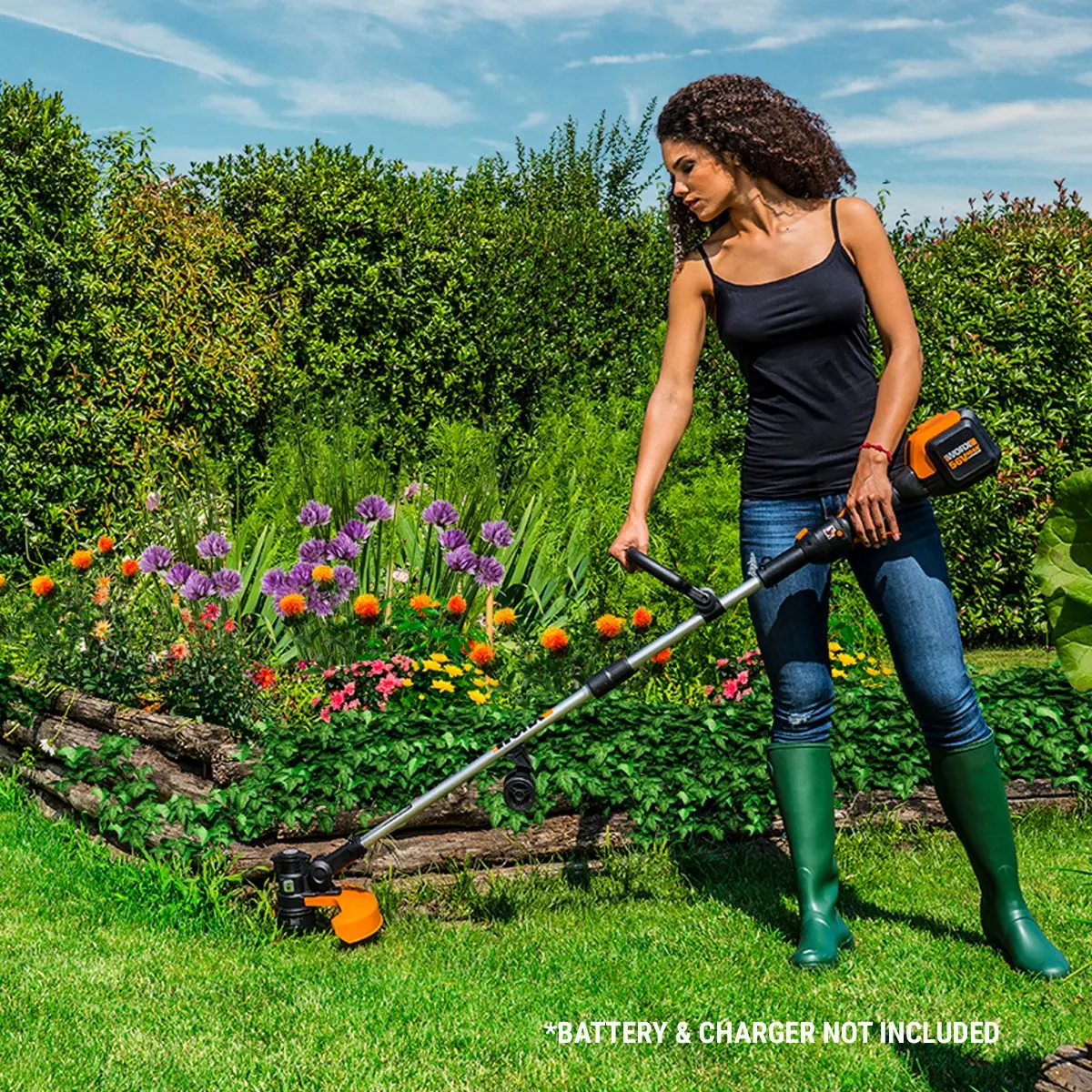 56V Cordless String Trimmer & Edger | Tool Only - WG191.9 | WORX