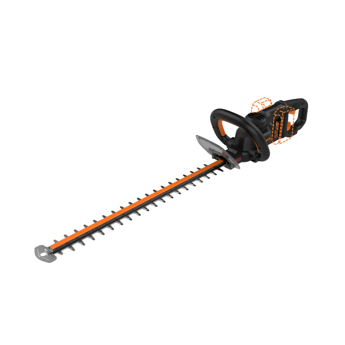 40V 24'' Brushless Hedge Trimmer - Tool Only