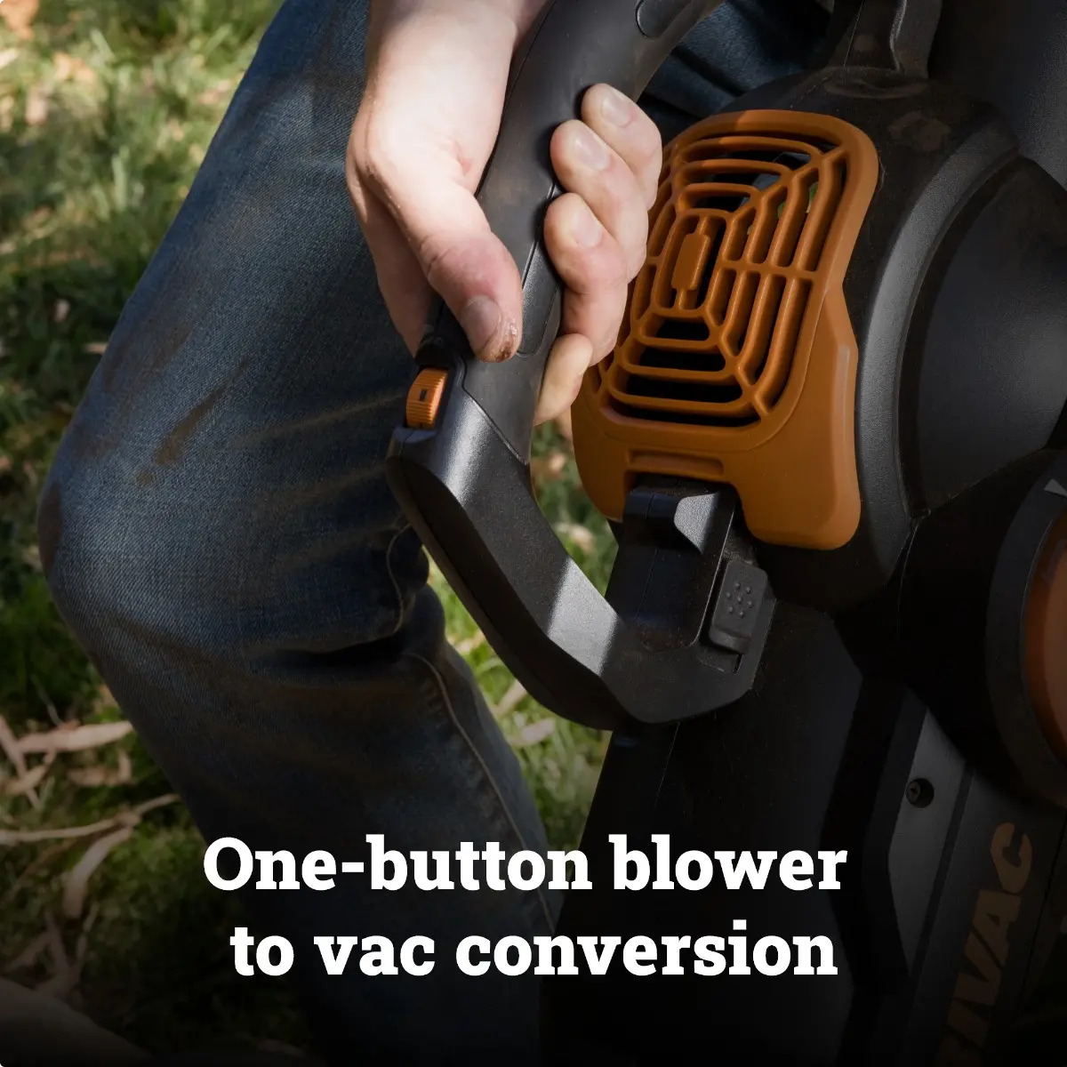 TRIVAC 12-Amp 3-in-1 Blower, Mulcher & Yard Vacuum | WORX
