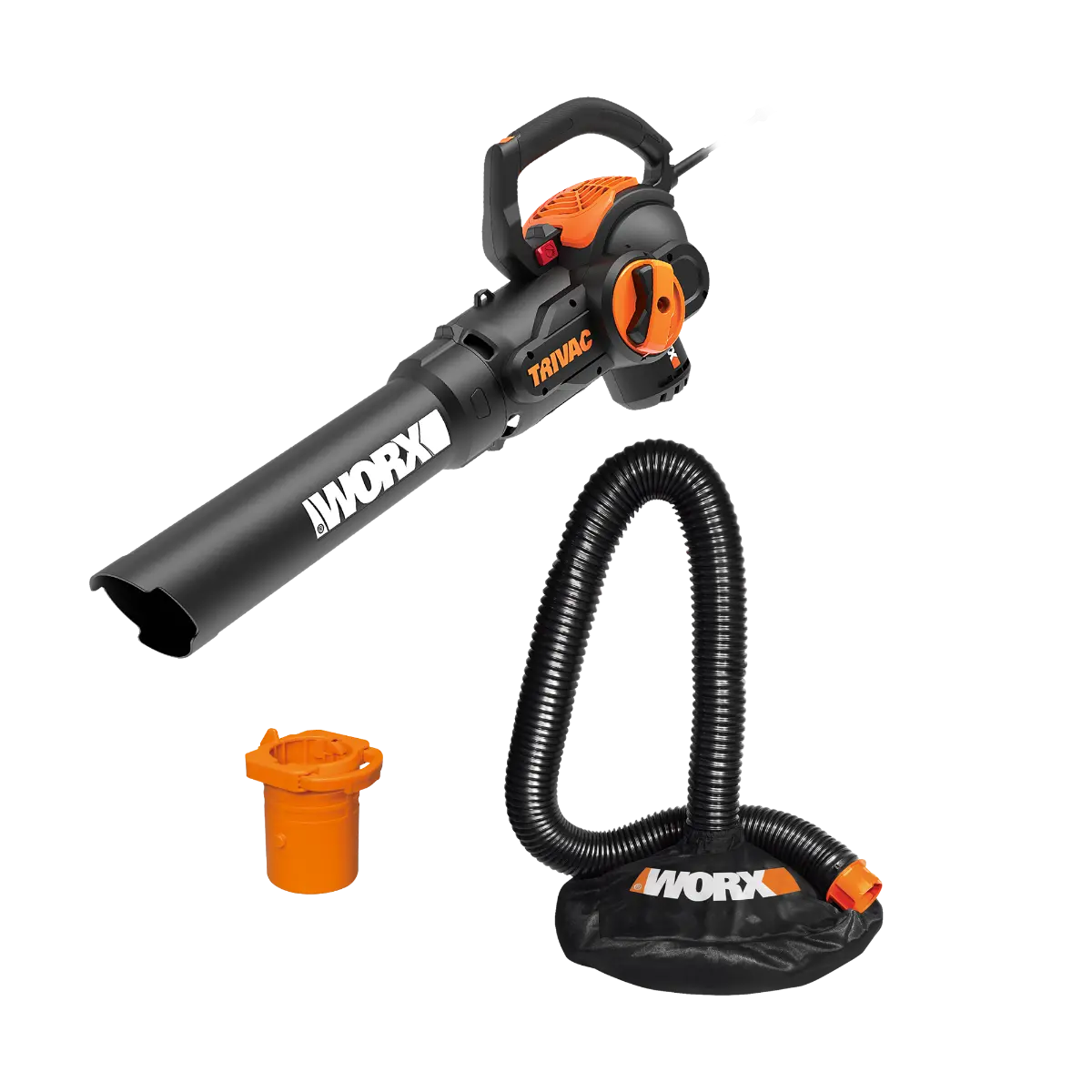 12 Amp 620 CFM 70 MPH leaf blower /mulcher / vacuum