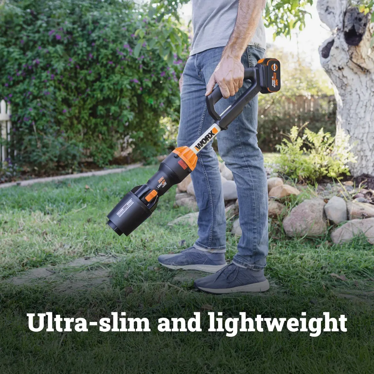 20 V 410 CFM 130 MPH brushless leaf blower - Tool Only | WORX