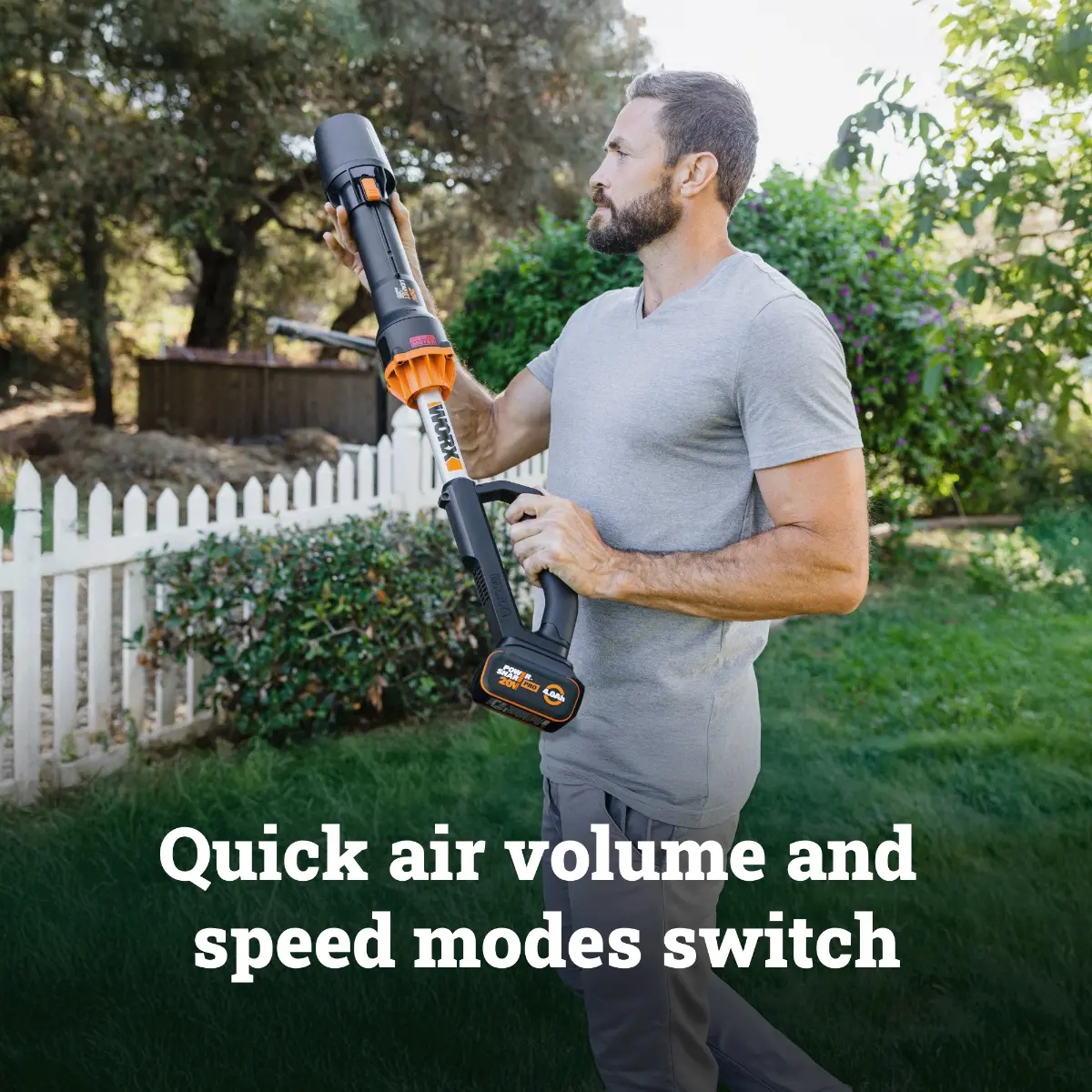 LeafJet | 400 CFM Battery Powered Blower (WG543) | WORX CA