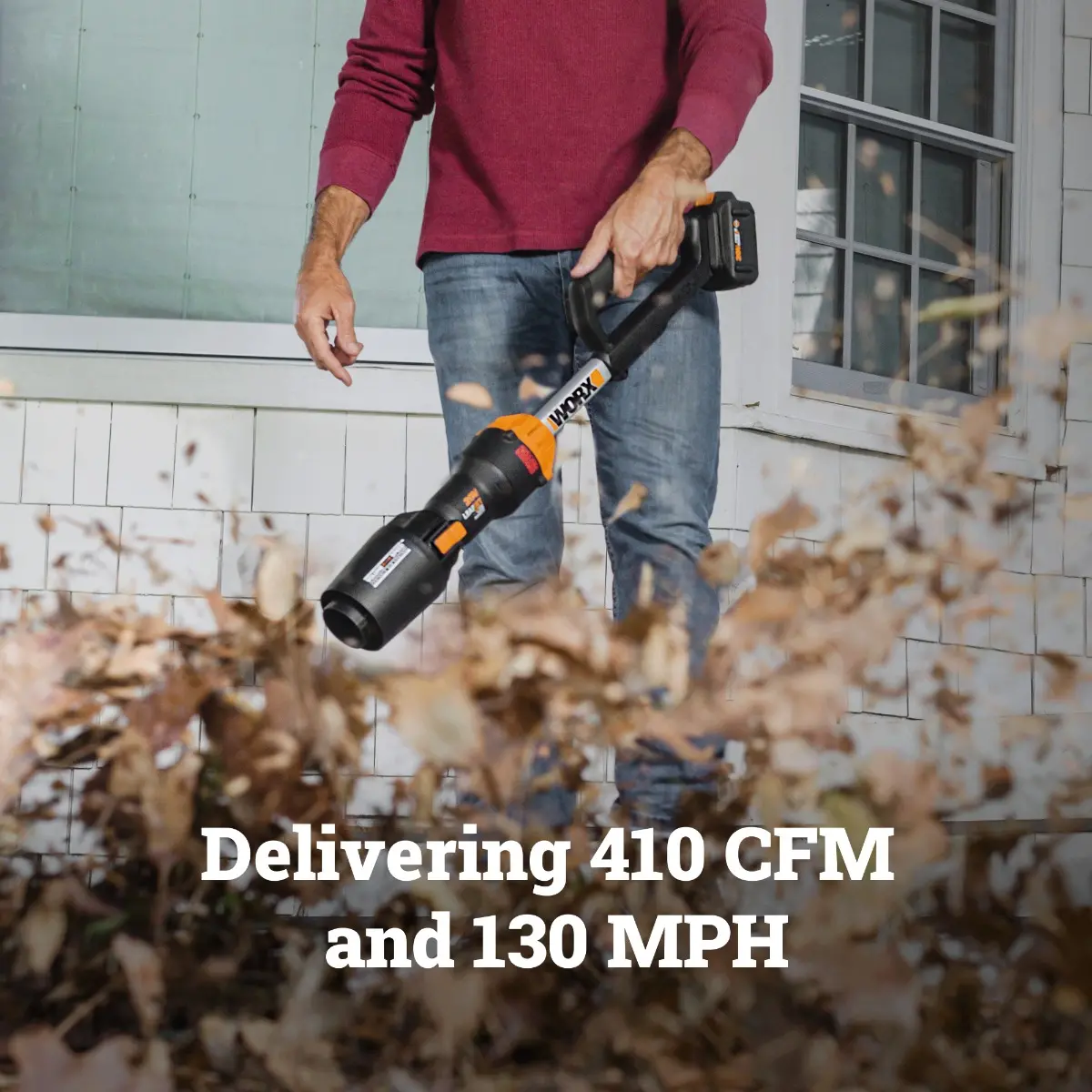 LeafJet | 400 CFM Battery Powered Blower (WG543) | WORX CA